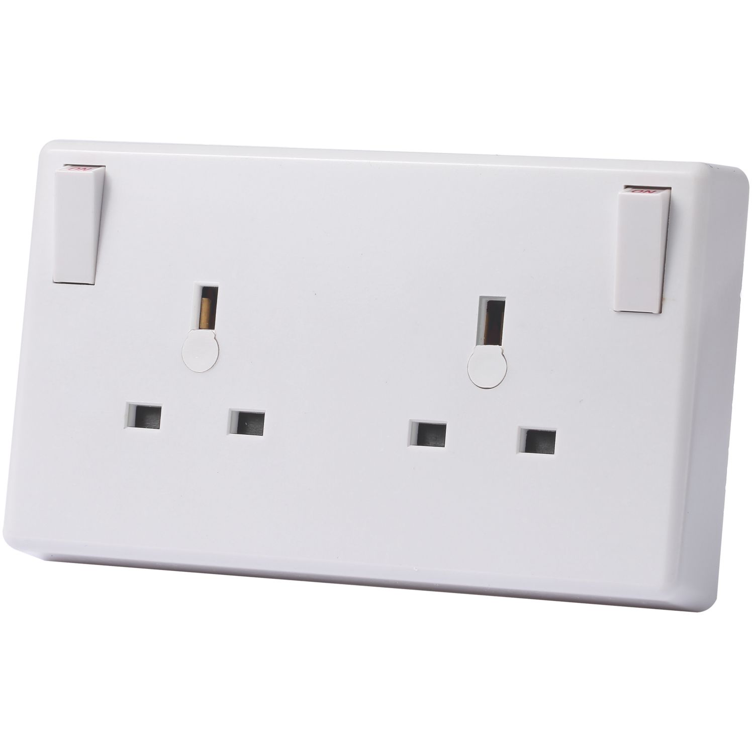 LAP 13A 1G to 2G Switched Converter Socket White (108CC)