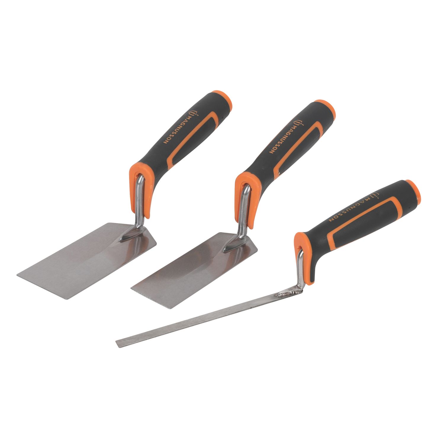 Magnusson Edging Trowels 3 Piece Set (108PR)