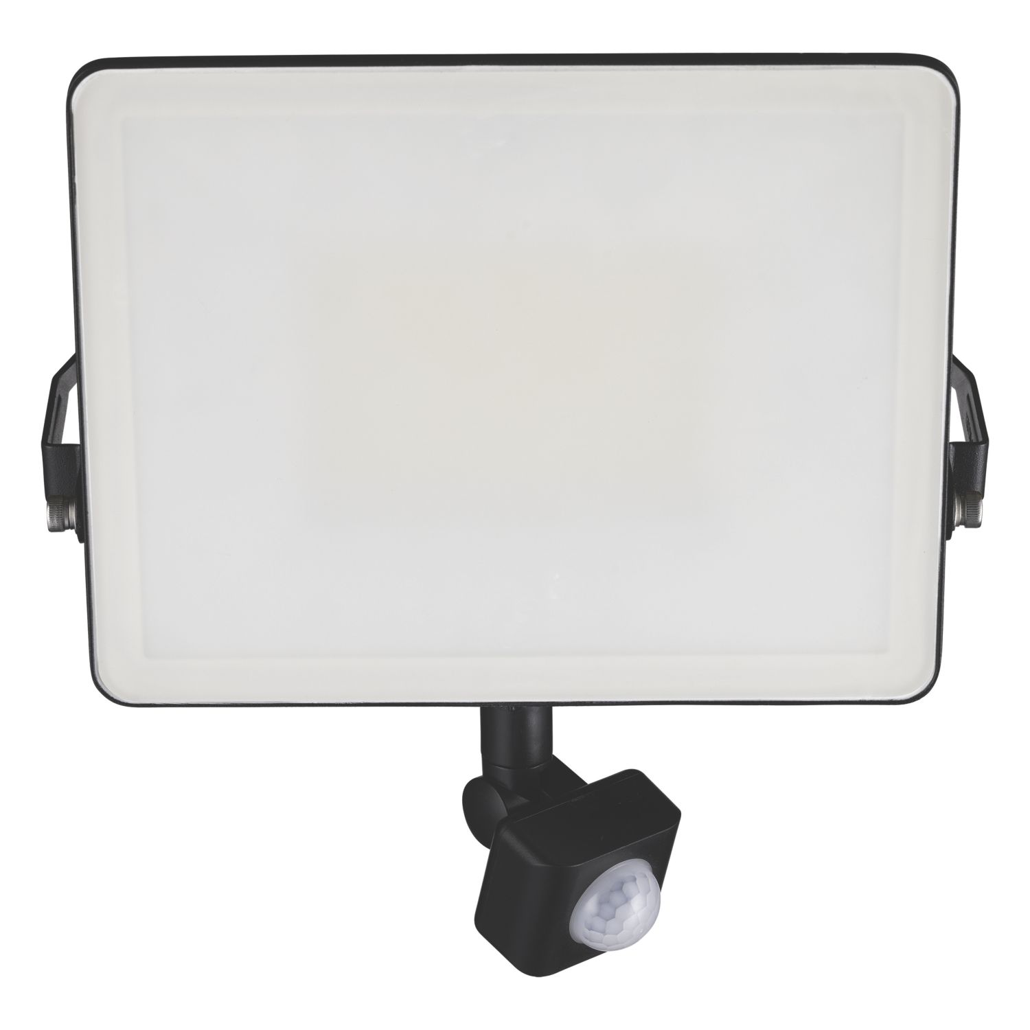 TCP Indoor & Outdoor LED Floodlight With PIR Sensor Black 50W 8000lm (108TW)