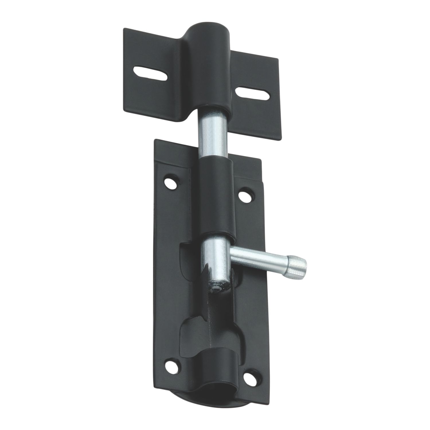 Smith & Locke Adjustable Barrel Gate Bolt Black 76mm (108VE)