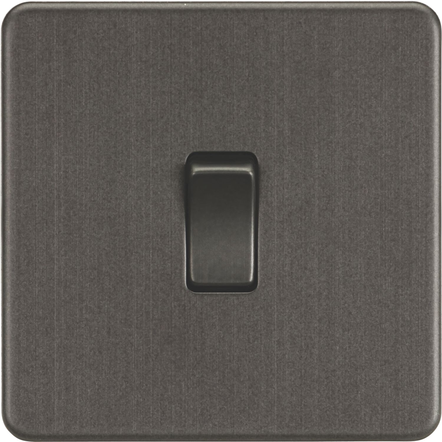 Knightsbridge 10AX 1-Gang 2-Way Light Switch Smoked Bronze (109TY)