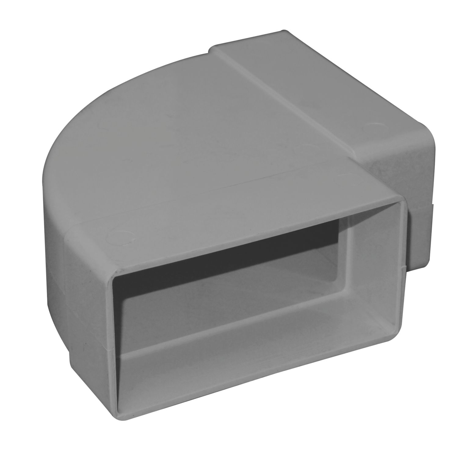 Manrose Rectangular 90° Horizontal Bend White 100mm (11038)