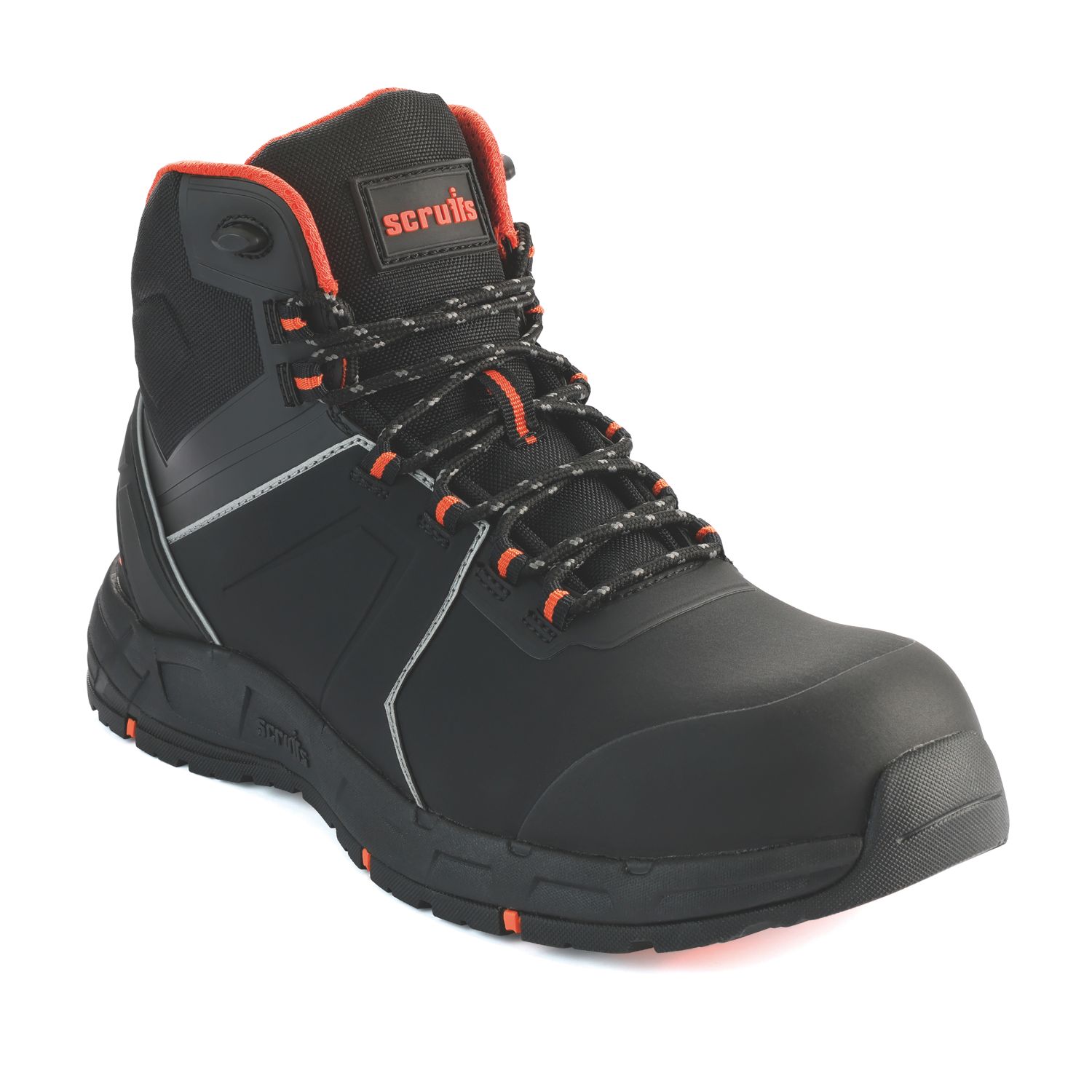 Scruffs Coldwell Size 12 Black Water-Resistant Safety Boots (111AG)
