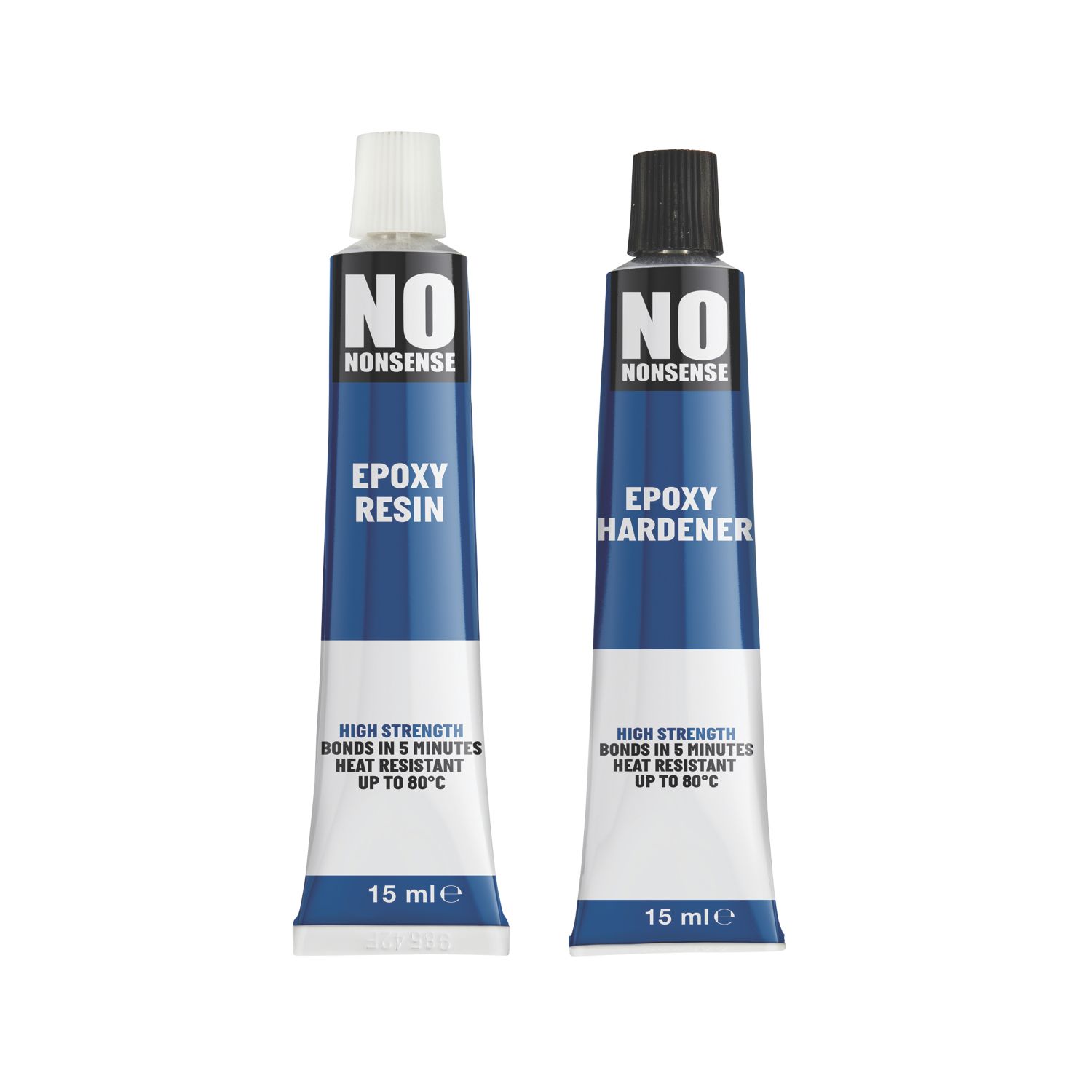 No Nonsense 2-Part Epoxy Adhesive Tubes Opaque 30ml (111KH)