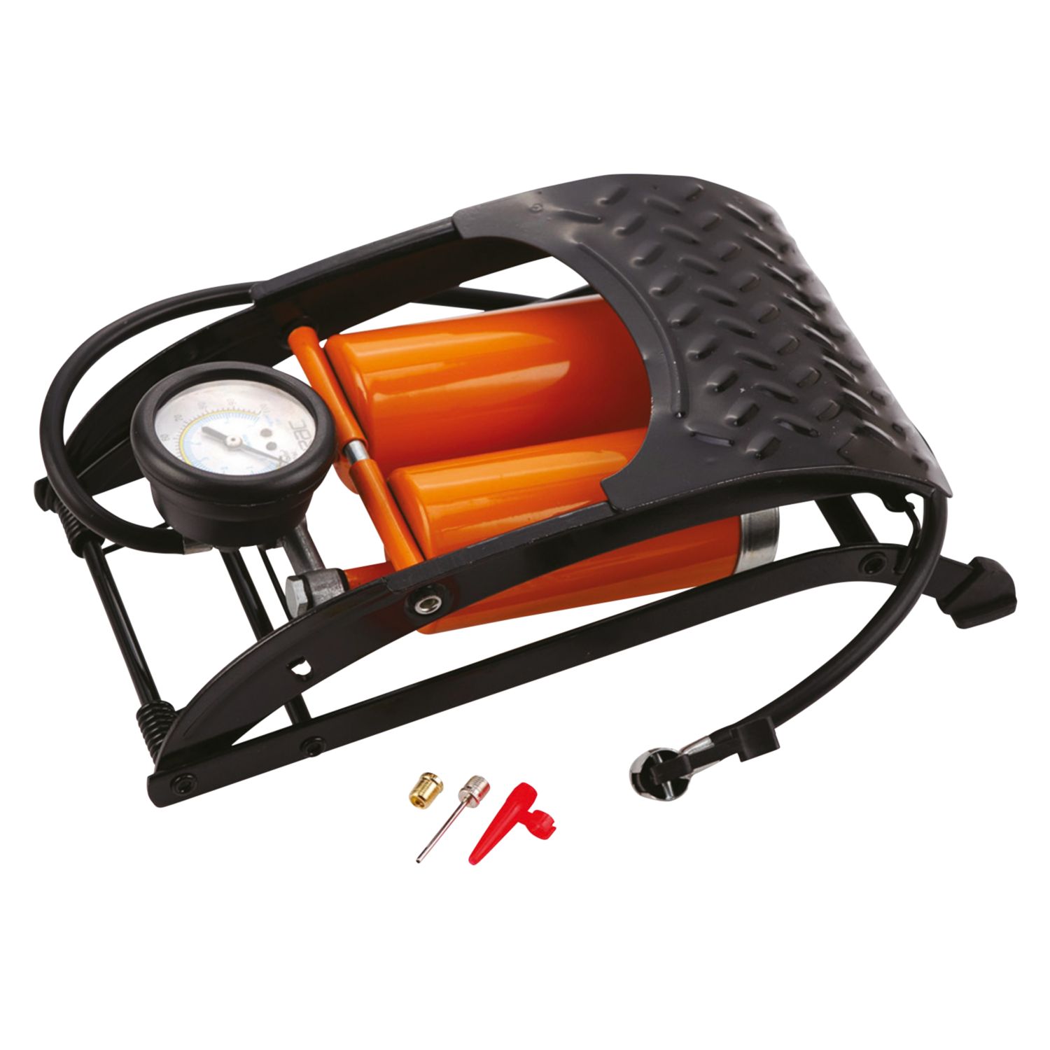 RAC Double-Barrel Foot Pump (1125R)