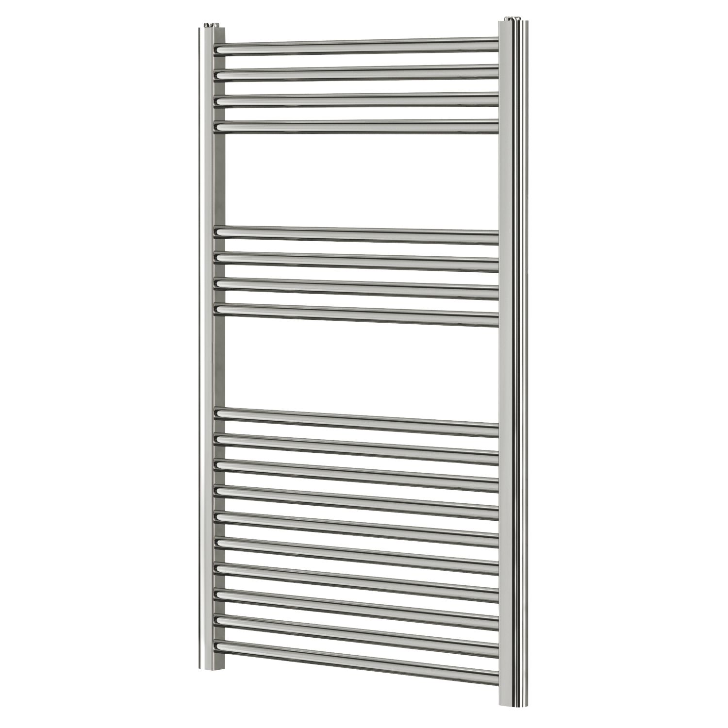 Blyss 1000mm x 600mm 1190BTU Chrome Flat Towel Radiator (1125V)