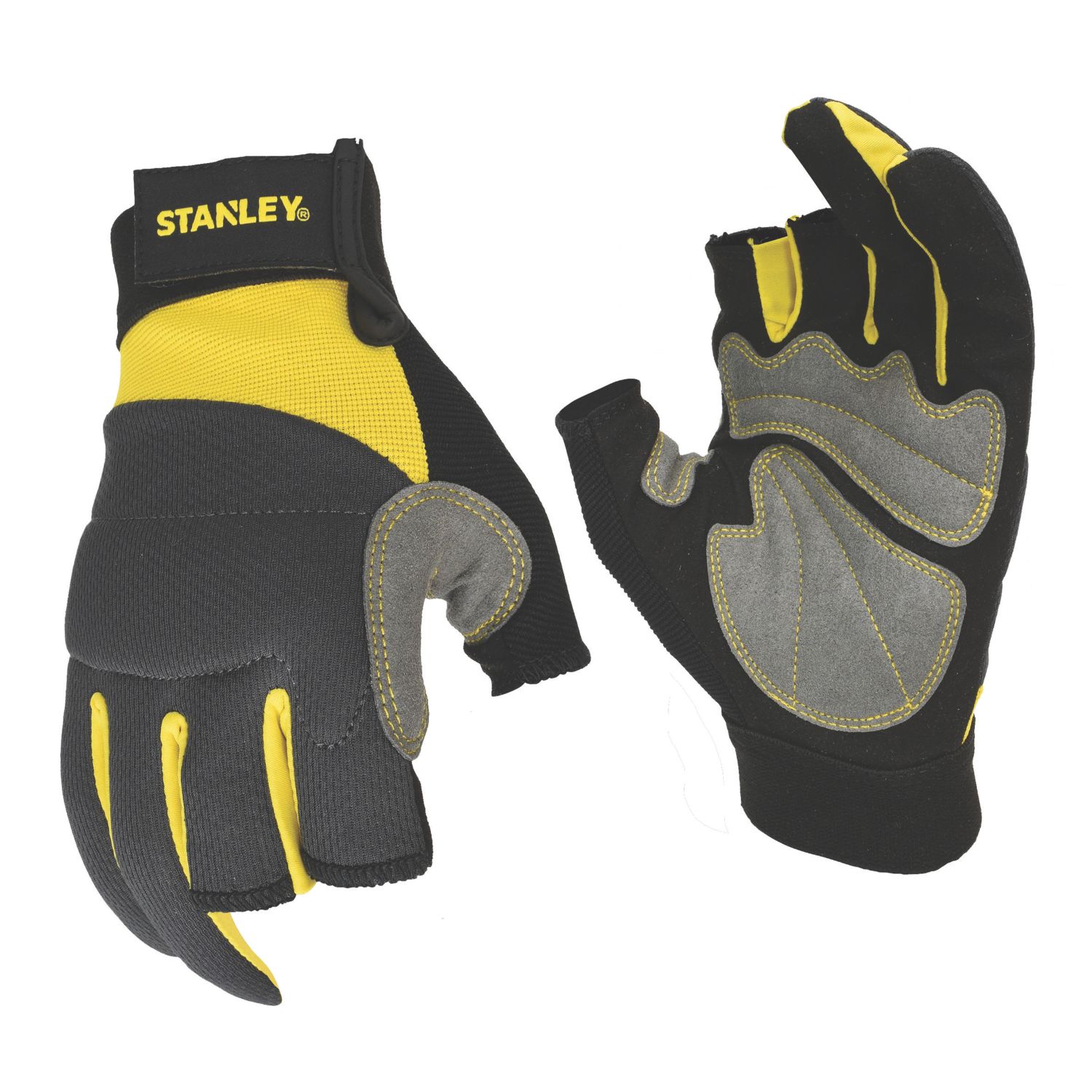 Stanley 3-Finger Framer Performance Gloves Grey Medium (113AY)