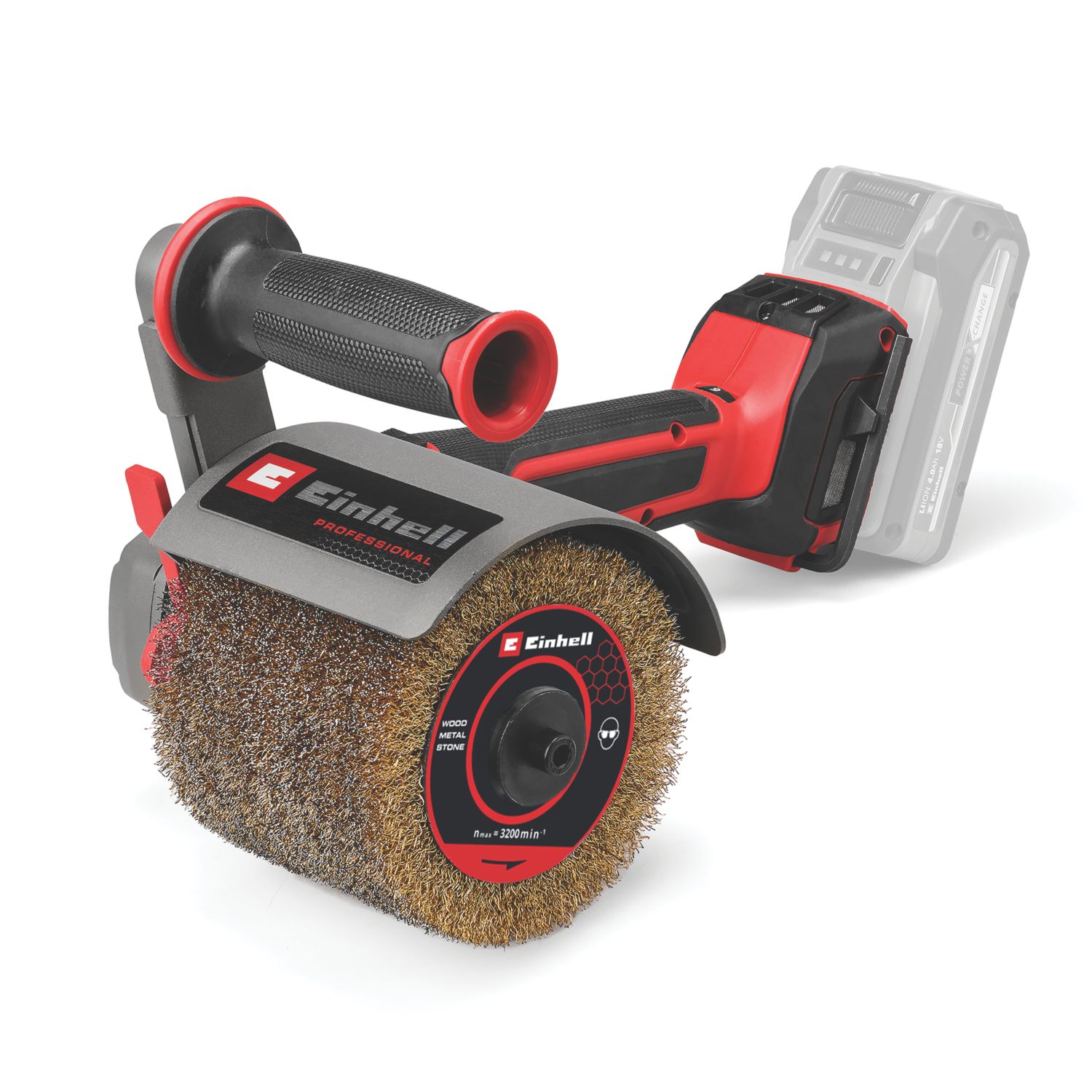 Einhell Professional TP-BR 18/32 Li BL Brushless 18V Li-Ion Power X-Change Cordless Sanding Roller - Bare (113CP)