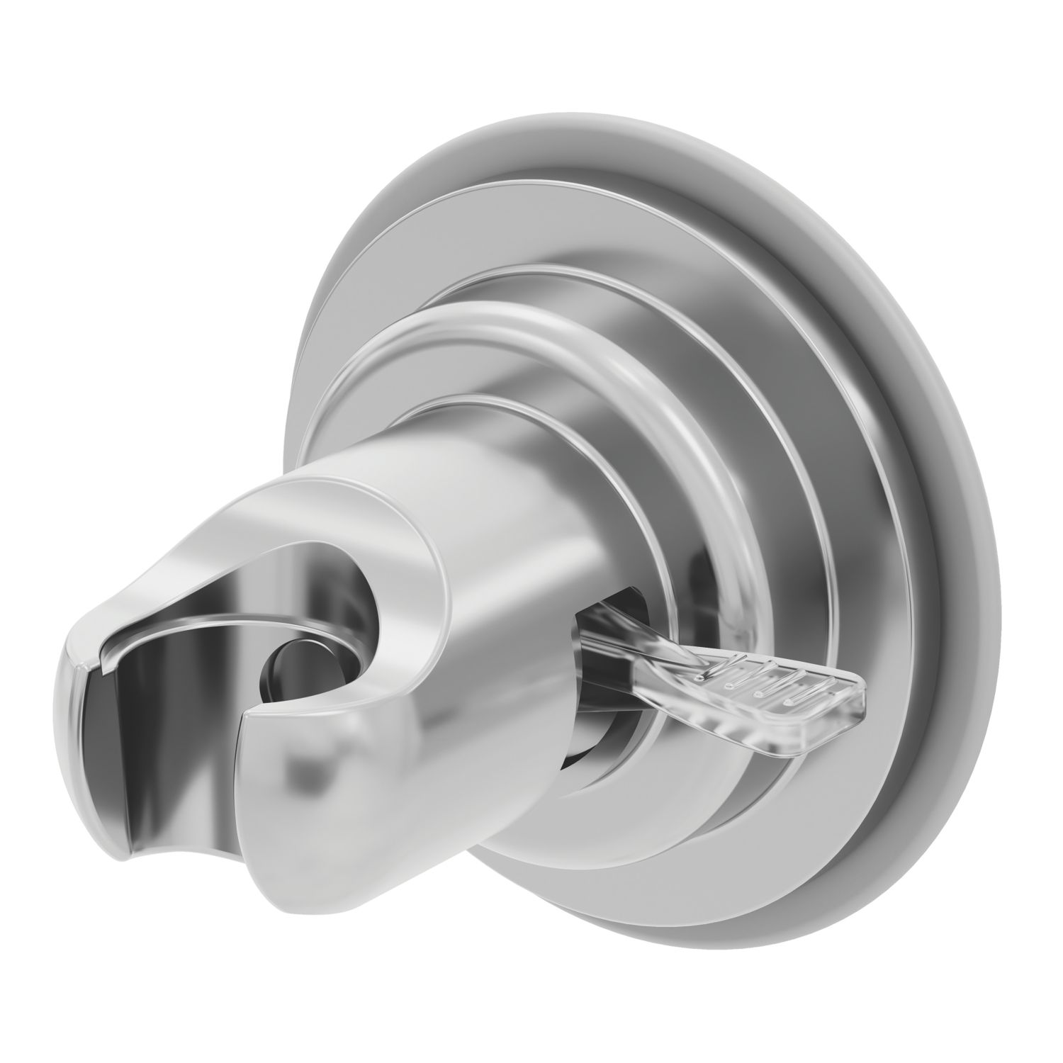 Swirl Shower Head Holder Chrome 80mm (113KF)