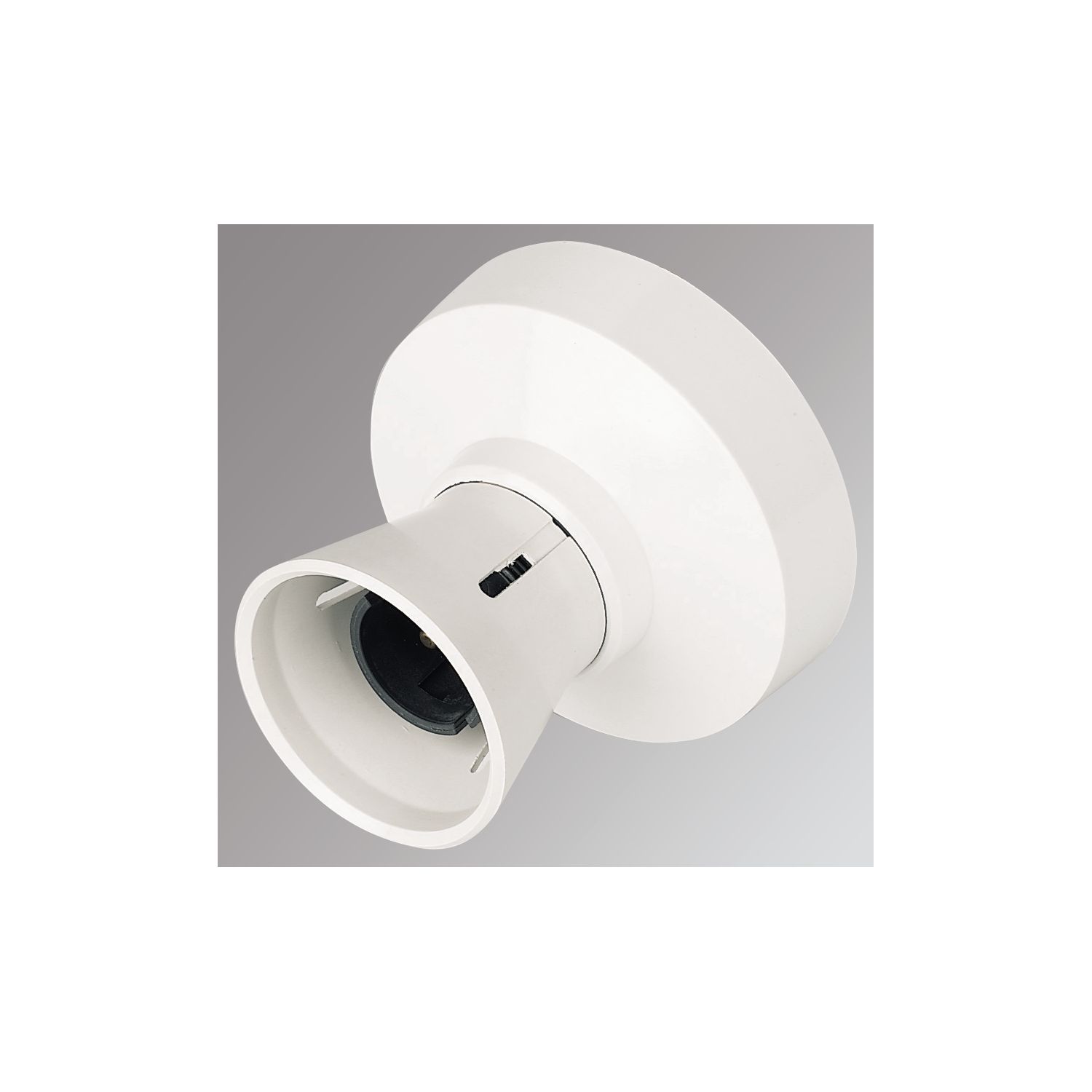 MK Straight HO Batten Lamp Holder Light Fitting B22 3.3" (11499)