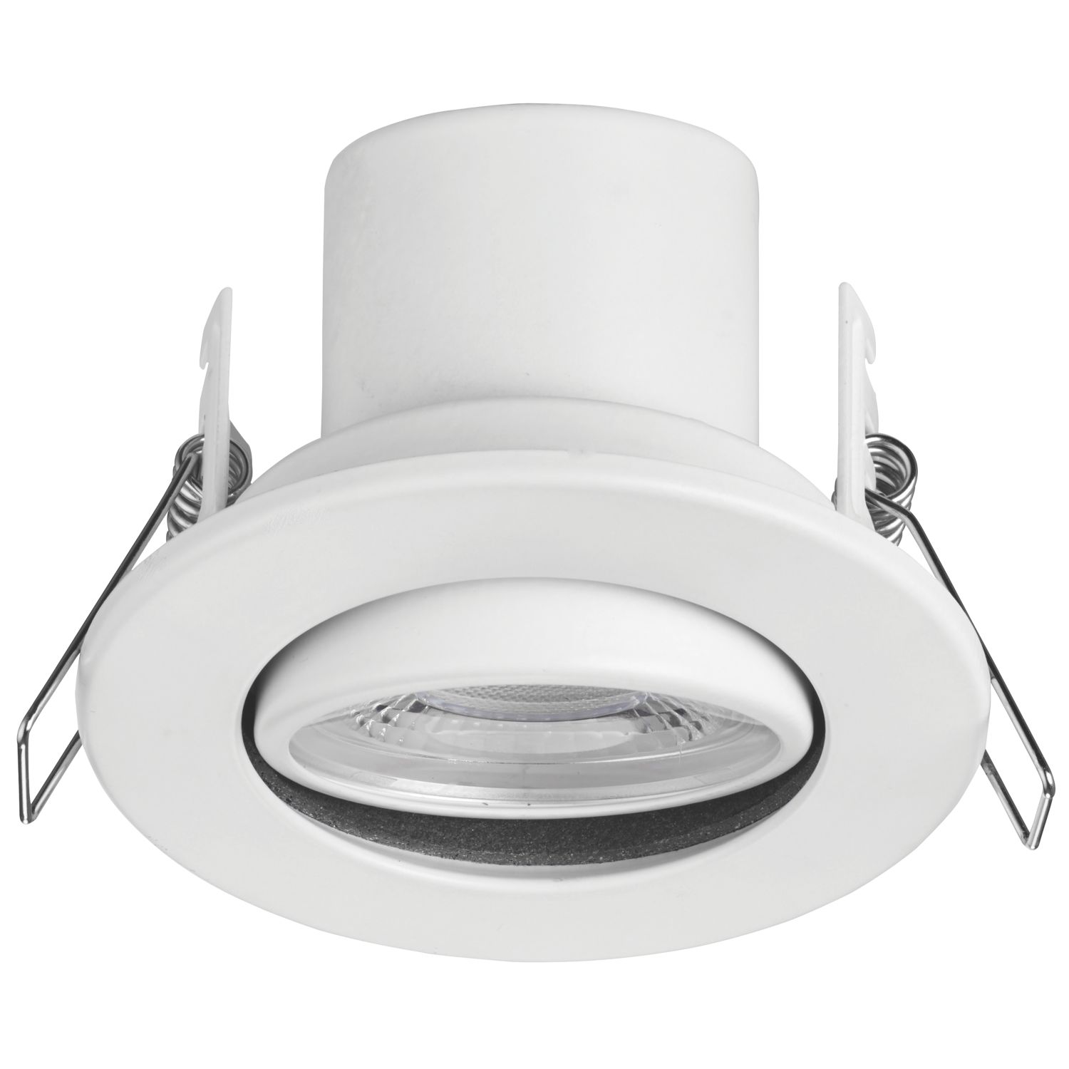 LAP Cosmoseco Tilt Fire Rated LED Downlights White 5.8W 450lm 10 Pack (114PP)
