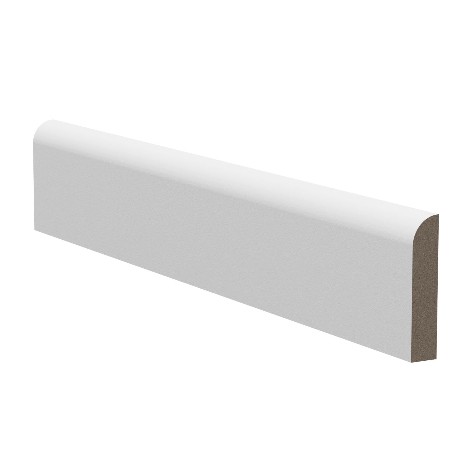 Essentials Primed MDF Round Architrave 2100mm x 69mm x 14.5mm 5 Pack (114RE)