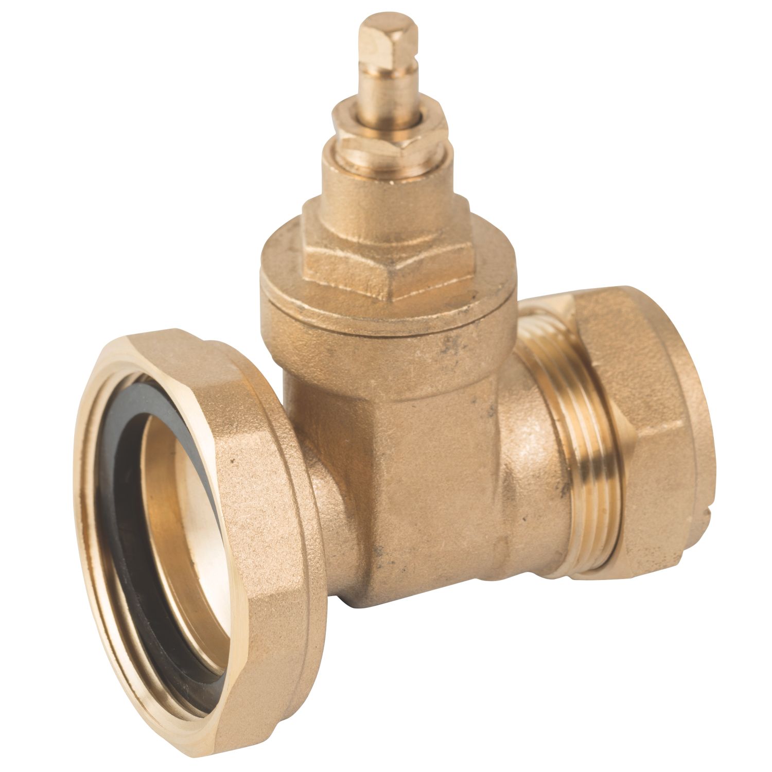 Midbrass Gate Type Pump Valve 1" x 1" (115HP)