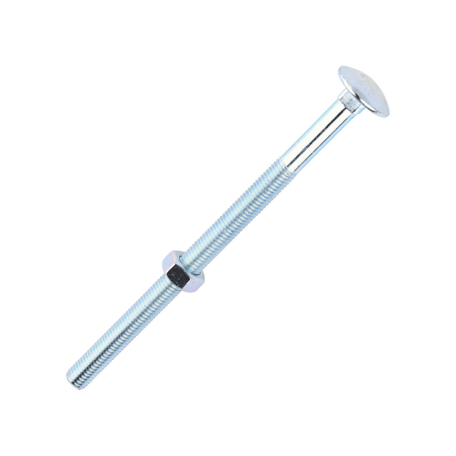 Timco Carriage Bolts Carbon Steel Zinc-Plated M12 x 200mm 10 Pack (115KF)