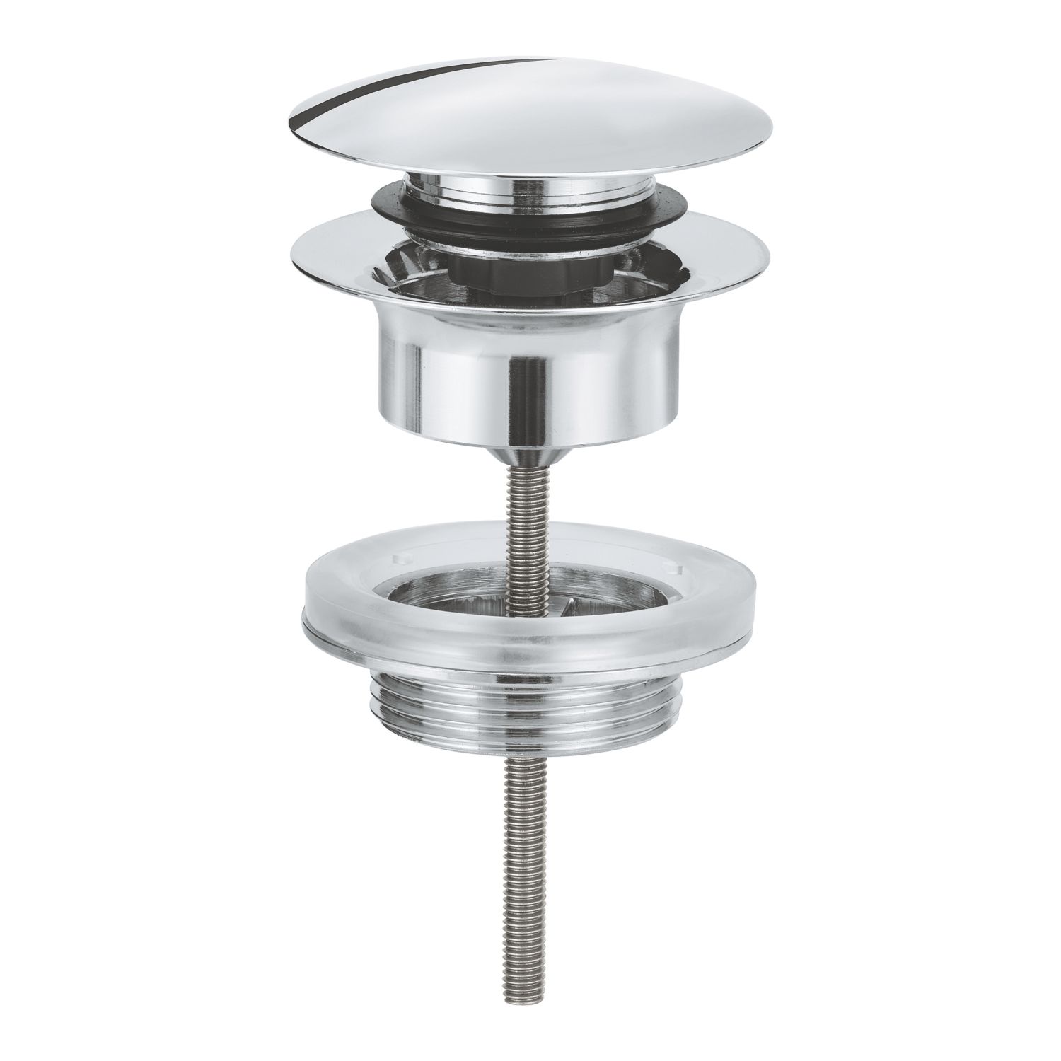Grohe Slotted Pop Up Waste Set StarLight Chrome 64mm (115XT)