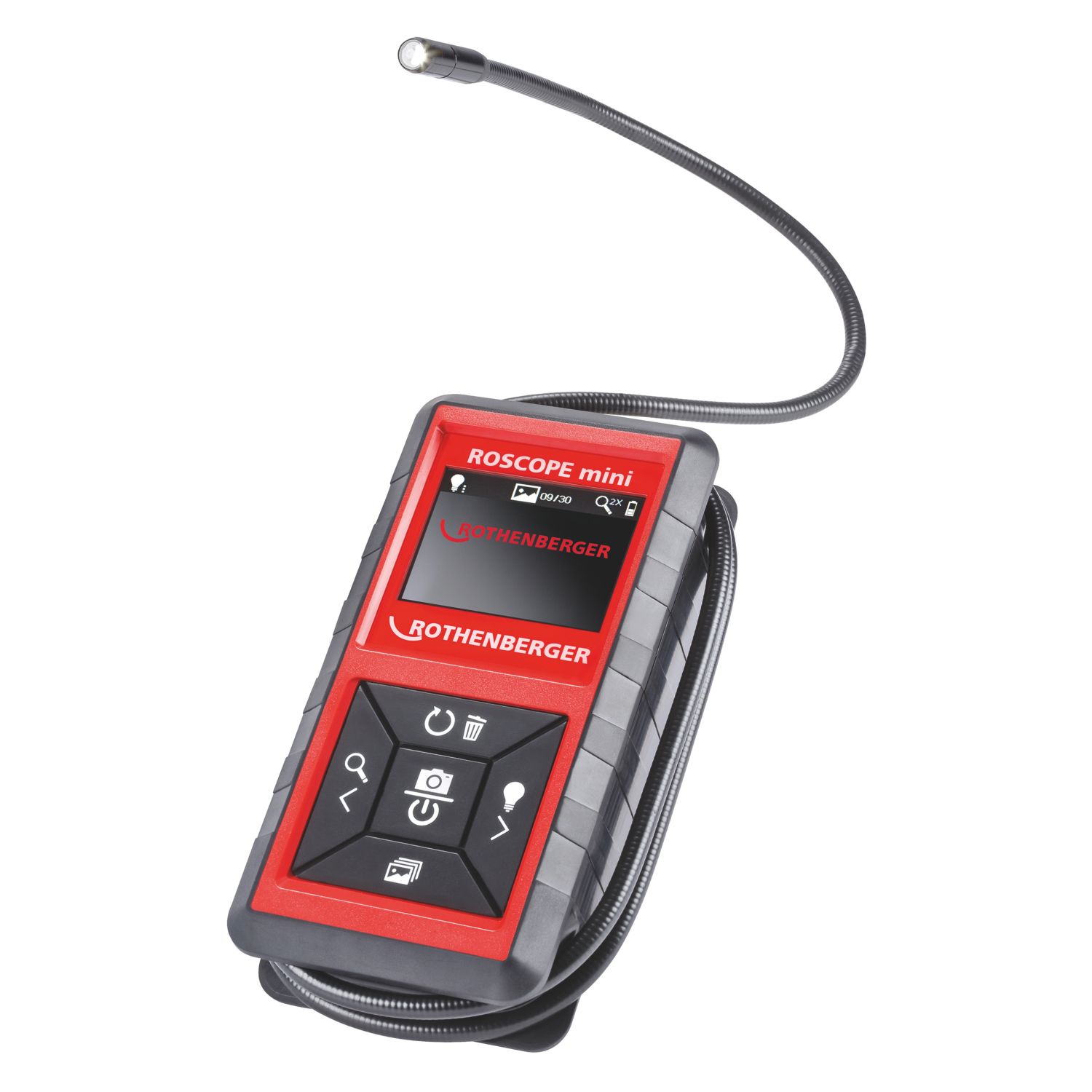 Rothenberger Roscope Mini Hand-Held Inspection Camera With 2 1/2" Colour Screen (116HJ)