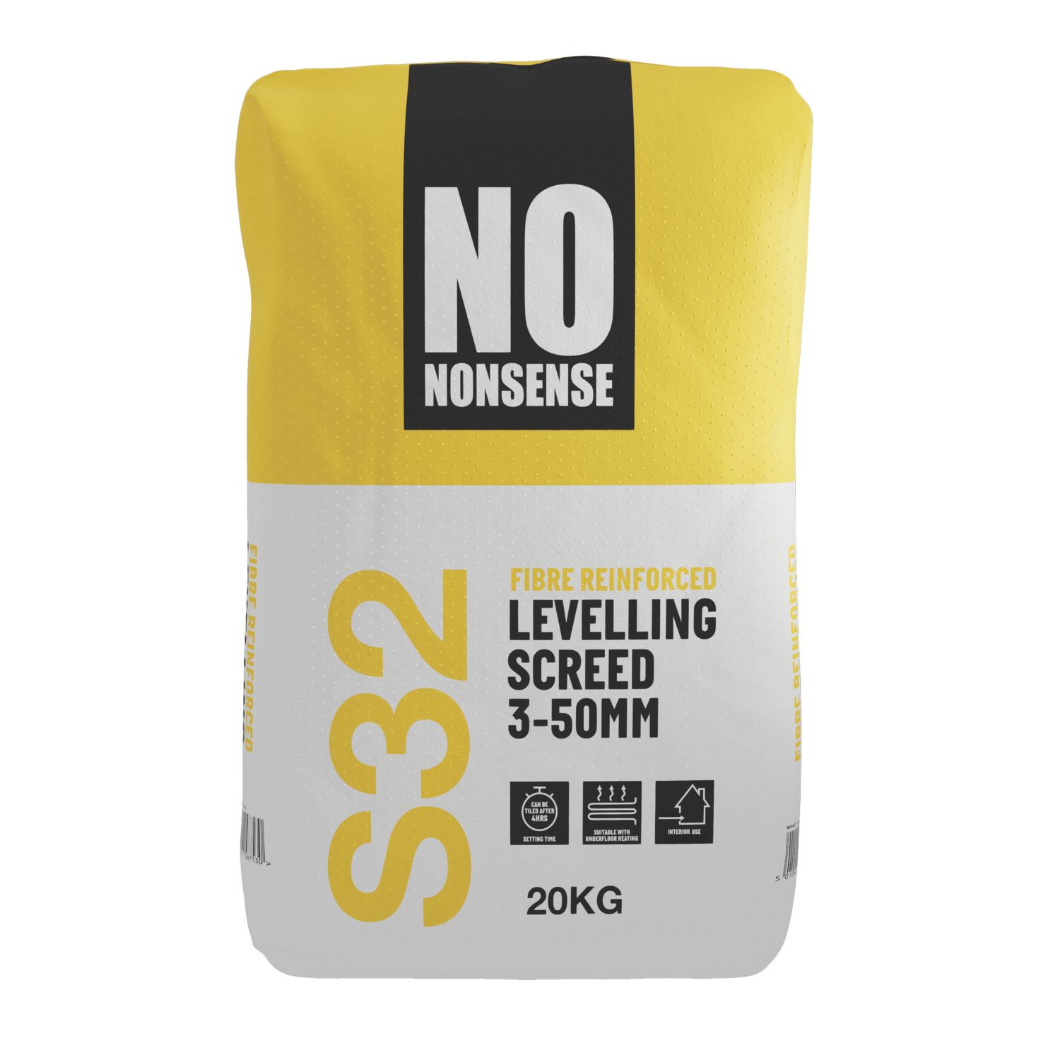 No Nonsense S32 Cement-Based Levelling Screed 20kg (116HU)