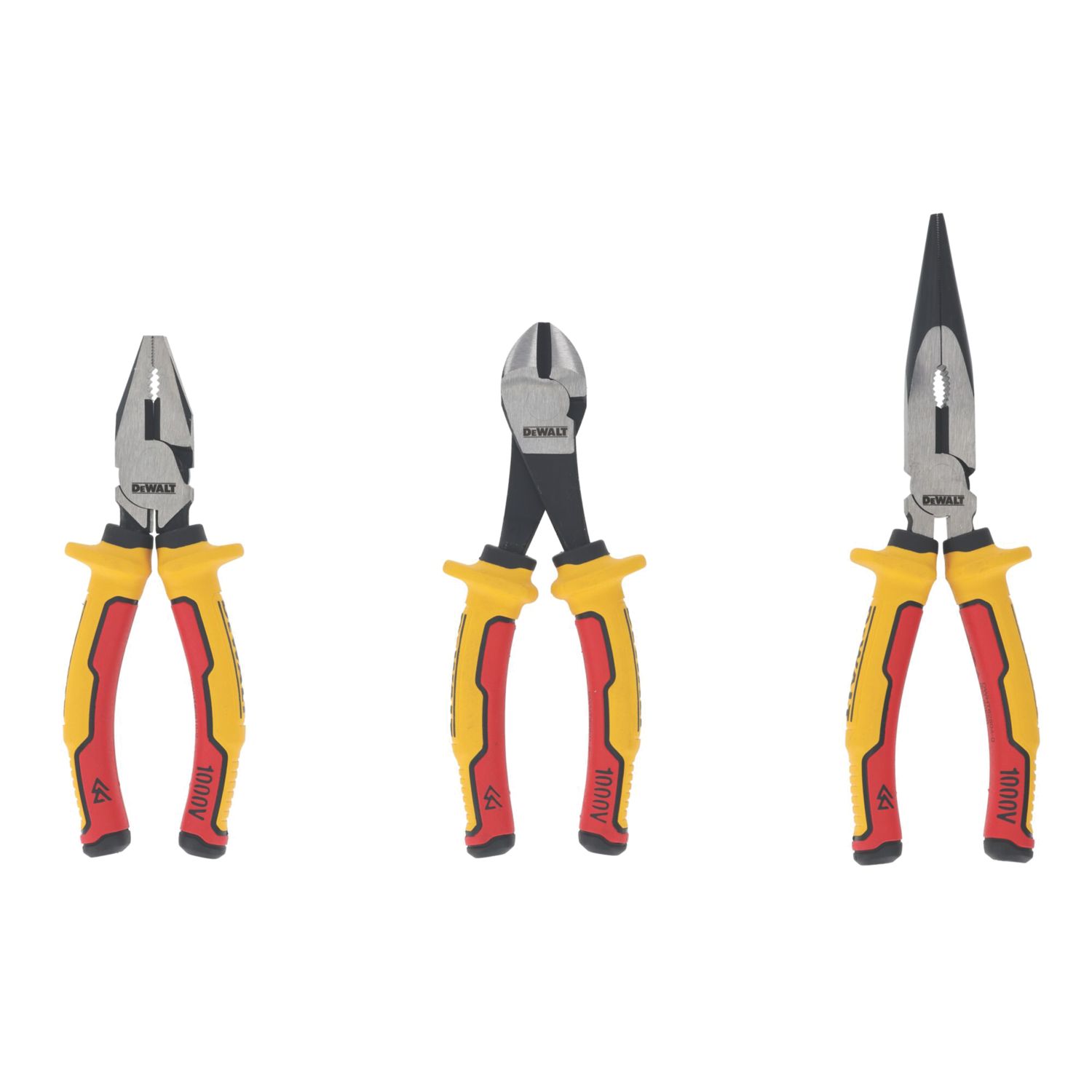 DEWALT VDE Pliers Set 3 Pieces (117AK)