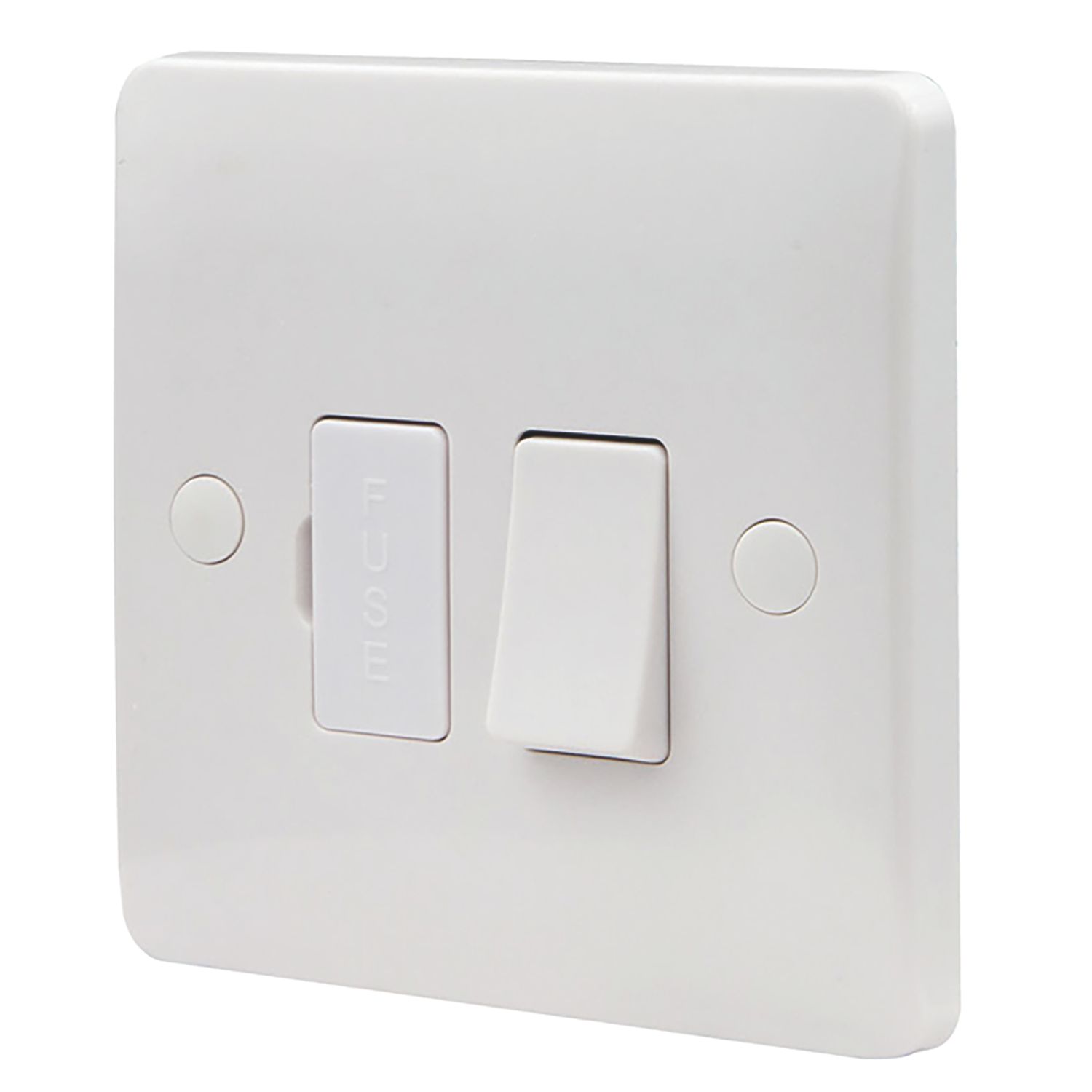 Vimark Pro 13A Switched Fused Spur White (119PV)