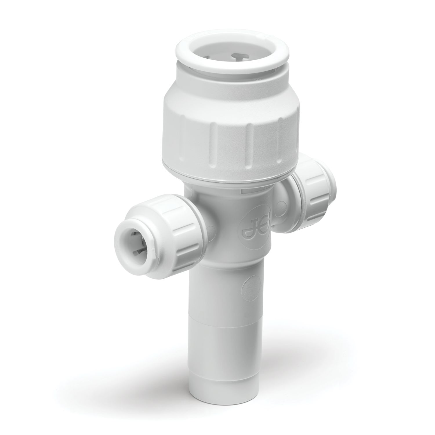 JG Speedfit PEM582215AWP Plastic Push-Fit Reducing 2 Port Plumbing Manifold 22mm x 10mm (119TA)