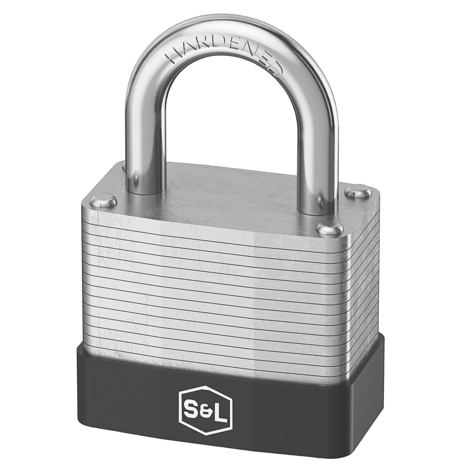 Smith & Locke Closed Shackle Combination Padlock Silver 40mm (120FC)