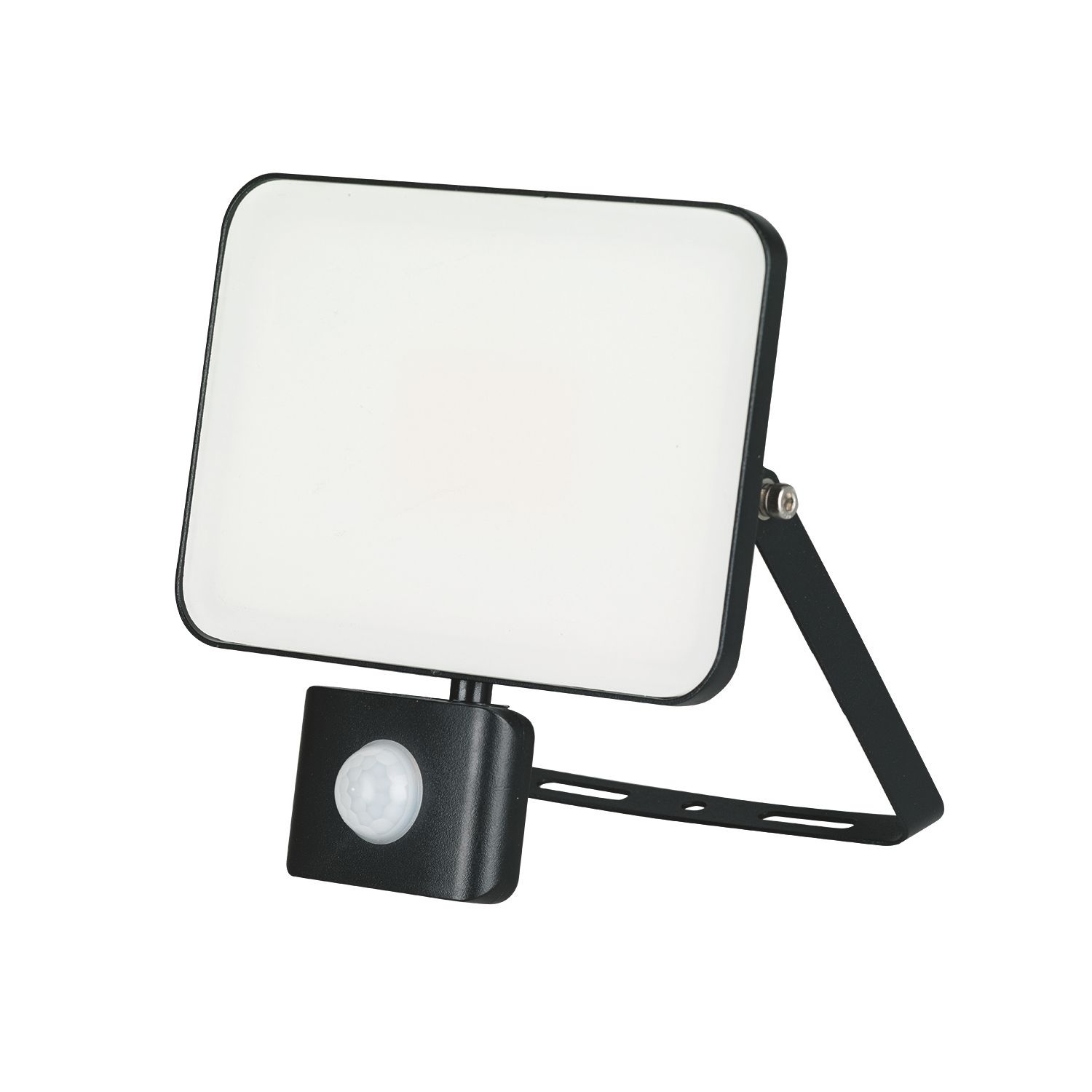 Brackenheath iSpot Frameless II Indoor & Outdoor LED Floodlight With PIR Sensor Black 30W 3300lm (121TW)