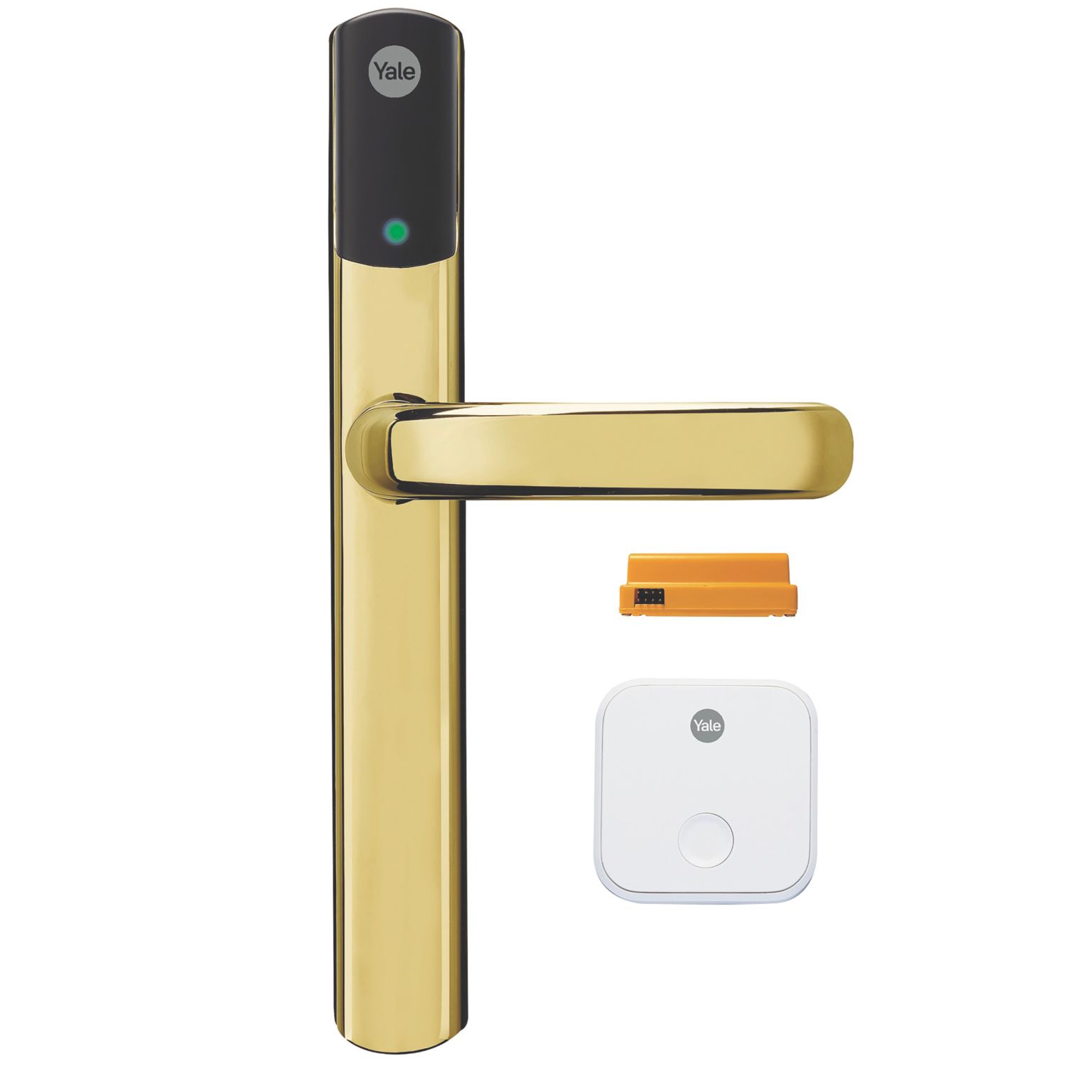 Yale Conexis L2 Smart Door Lock Polished Brass (122YW)
