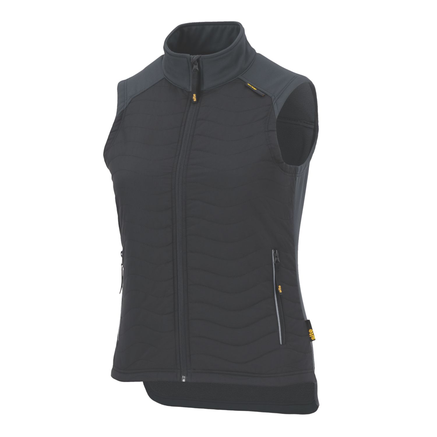 Site Docherty Womens Body Warmer Black Size 14 (125FM)