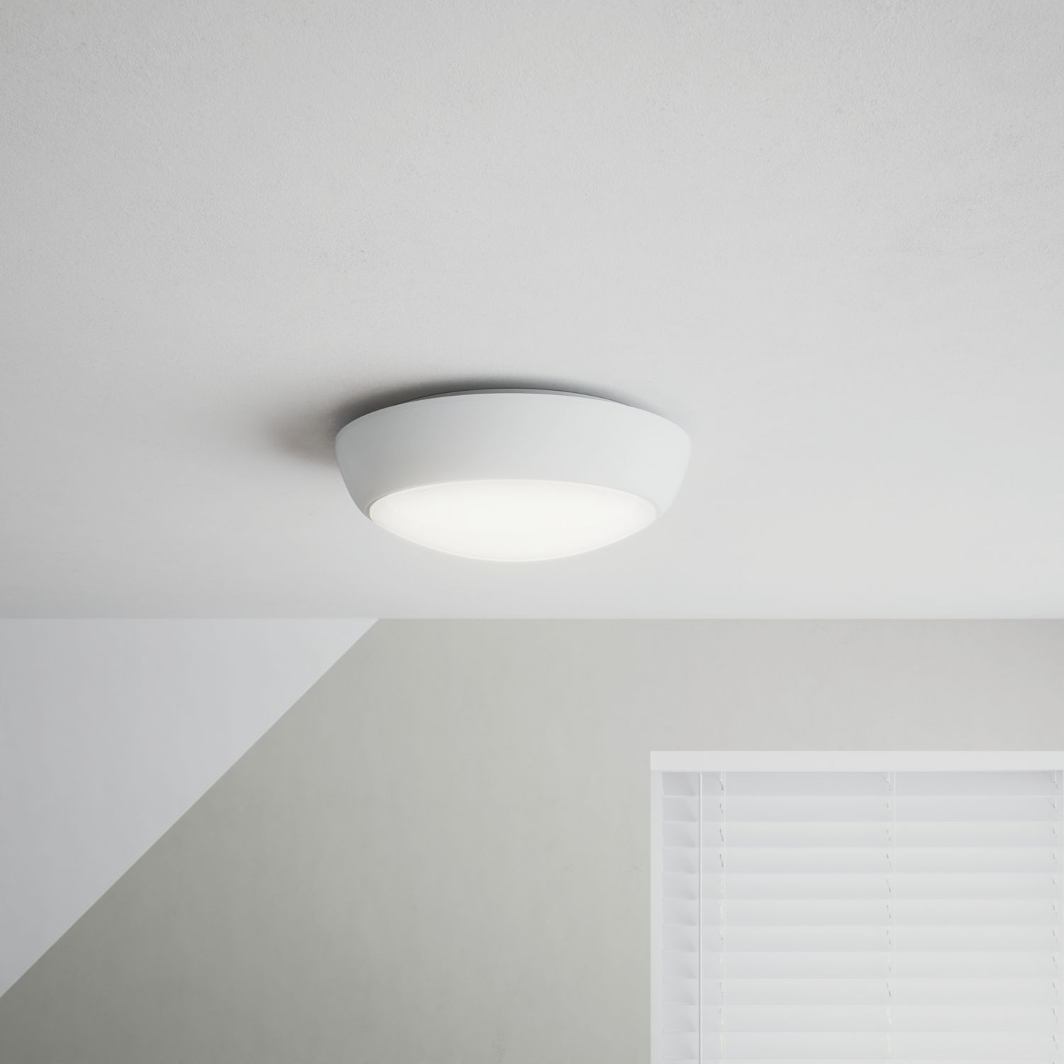 LAP Quiritis Indoor Round LED Bulkhead White 10W 1200lm (125RE)