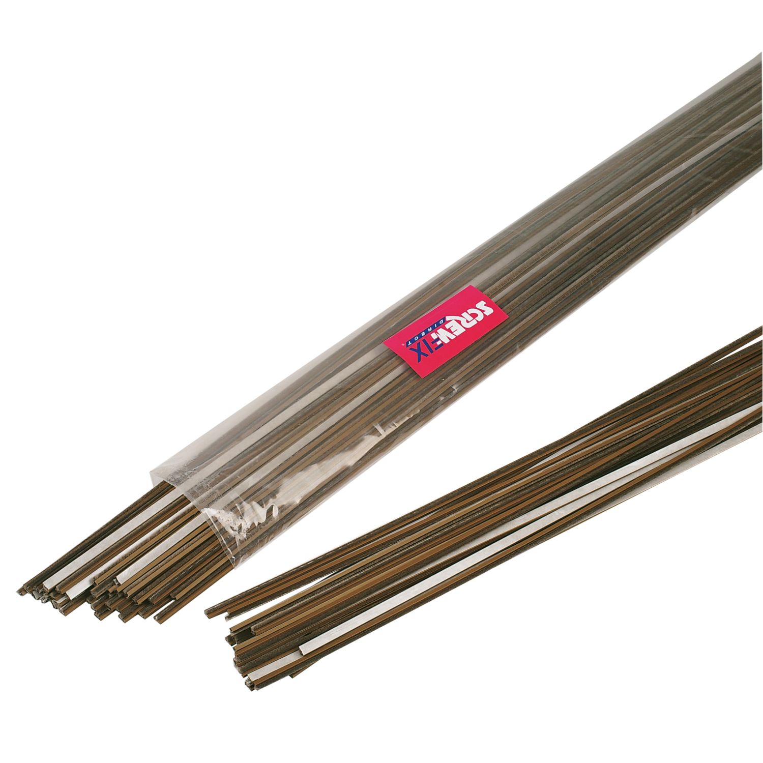 Fire Door Intumescent Strips Brown 10mm x 4mm x 1050mm 5 Pack (12760)