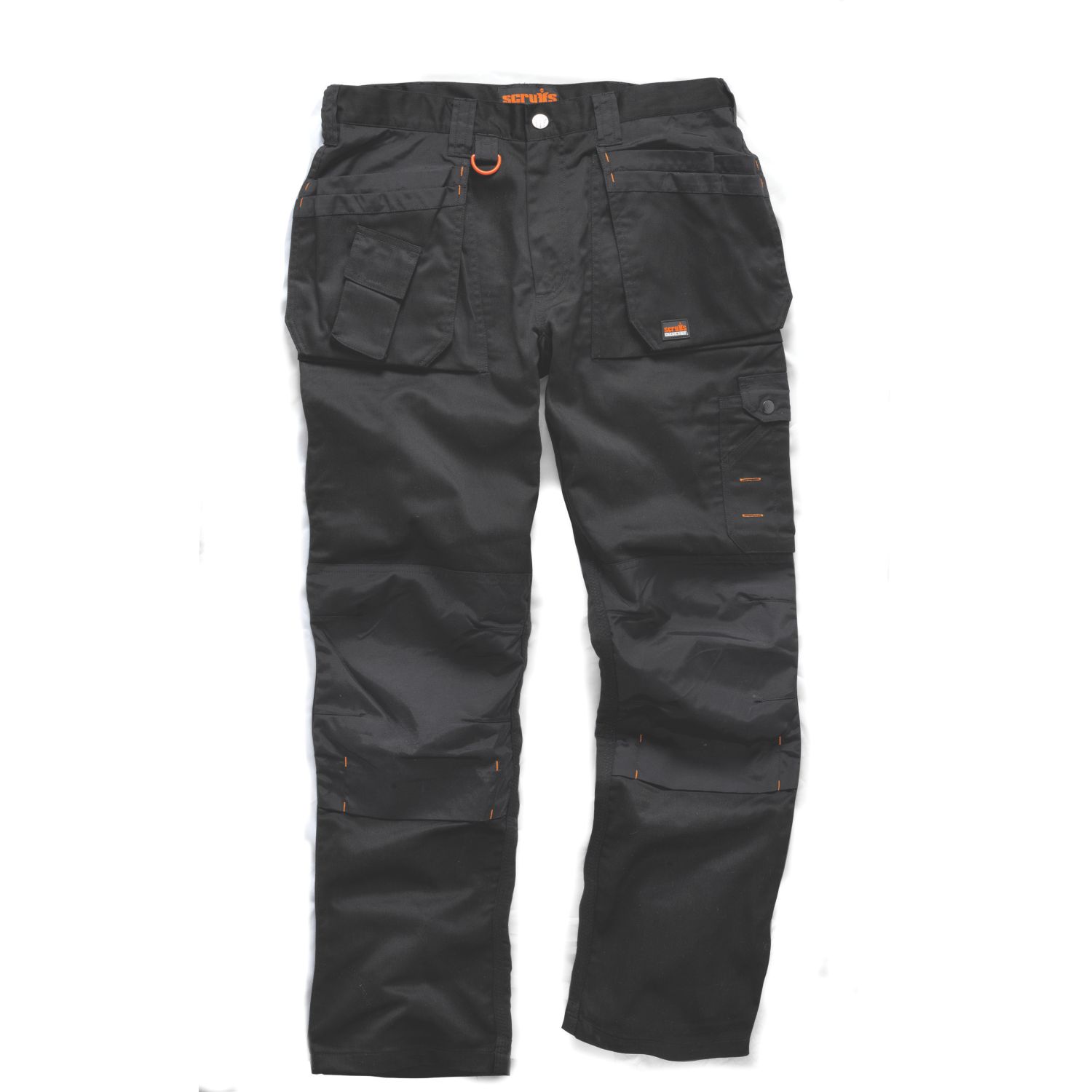Scruffs Worker Plus Work Trousers Black 36" W 33" L (1277C)