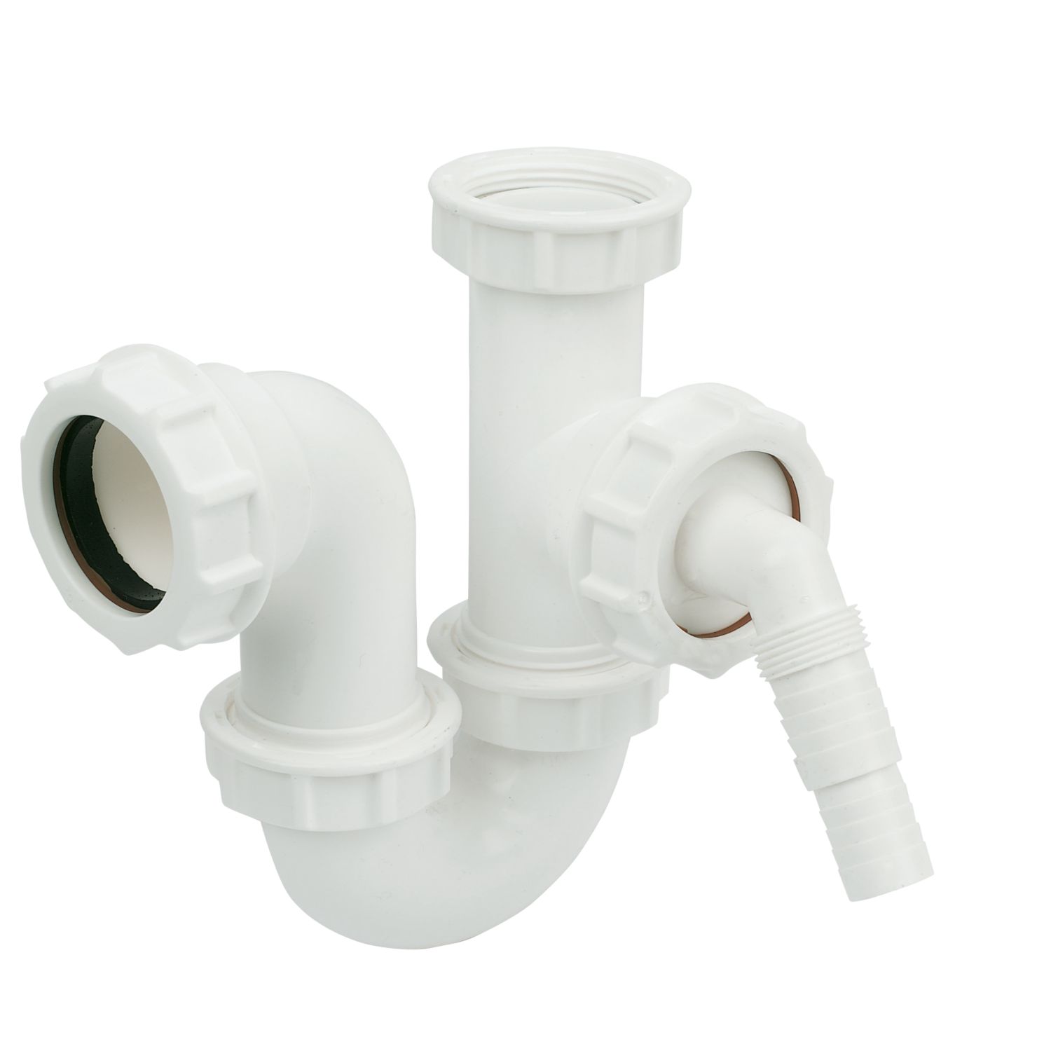 FloPlast Sink & Washing Machine Trap White 40mm (12794)