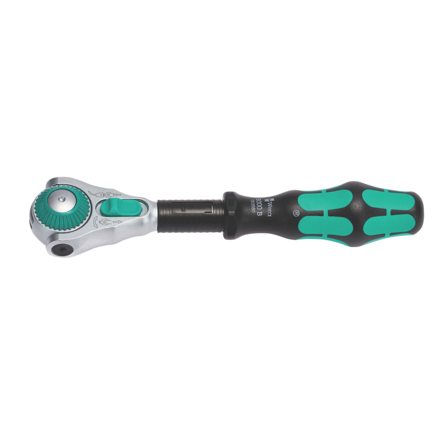 Wera 8000 B Zyklop Speed SB 3/8" Drive 5-in-1 Ratchet 200mm (127FP)