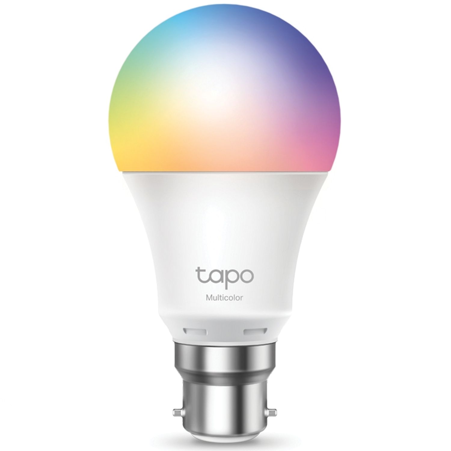 TP-Link Tapo B22 GLS RGB & White LED Smart Light Bulb 8.7W 806lm (127RN)