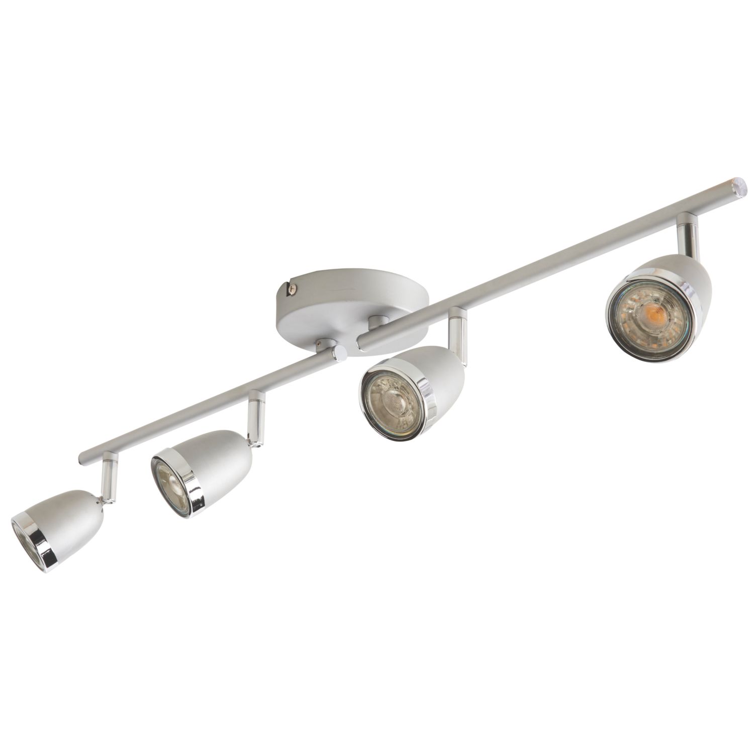 Essentials Apheliotes Bar 4-Light Spotlight Silver (1284V)