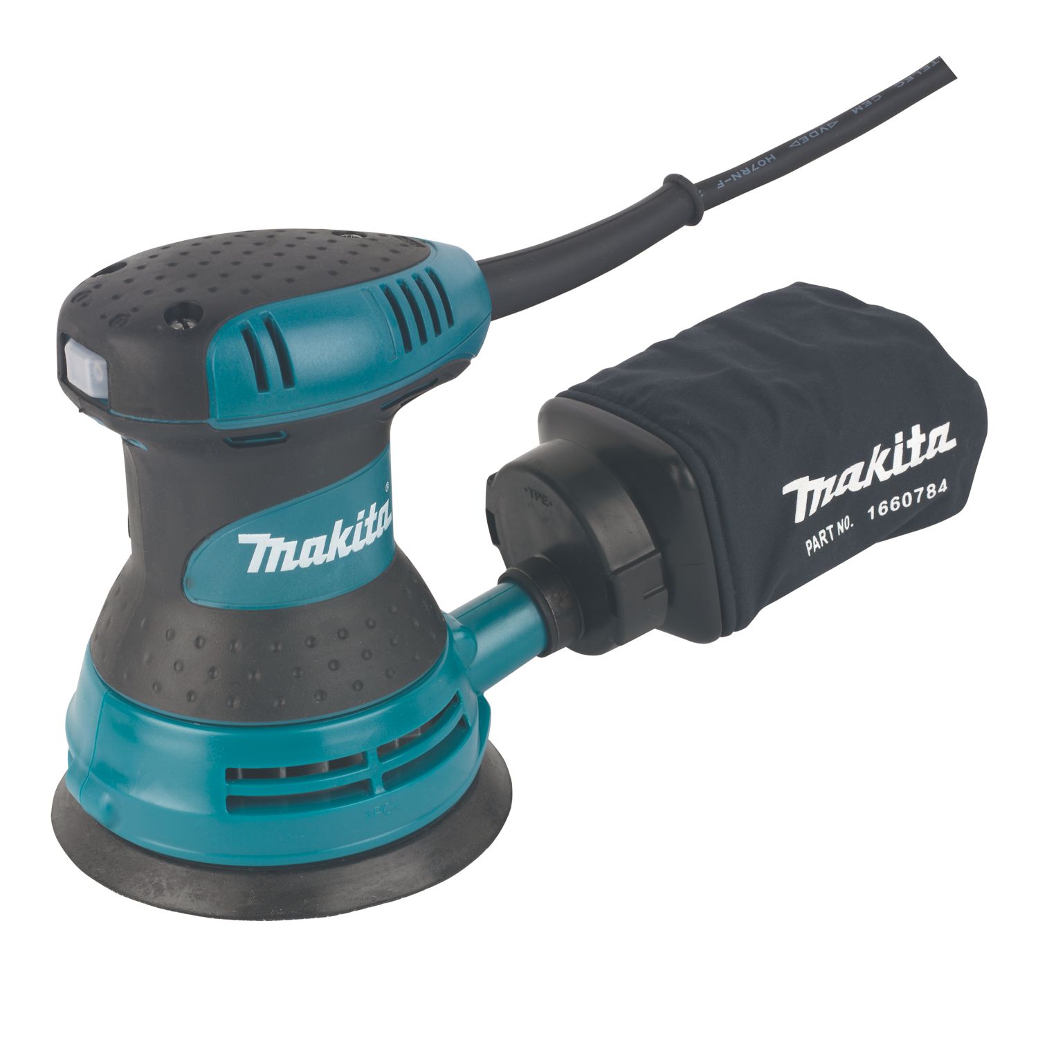 Makita BO5030/2 125mm Electric Random Orbit Sander 240V (128XJ)