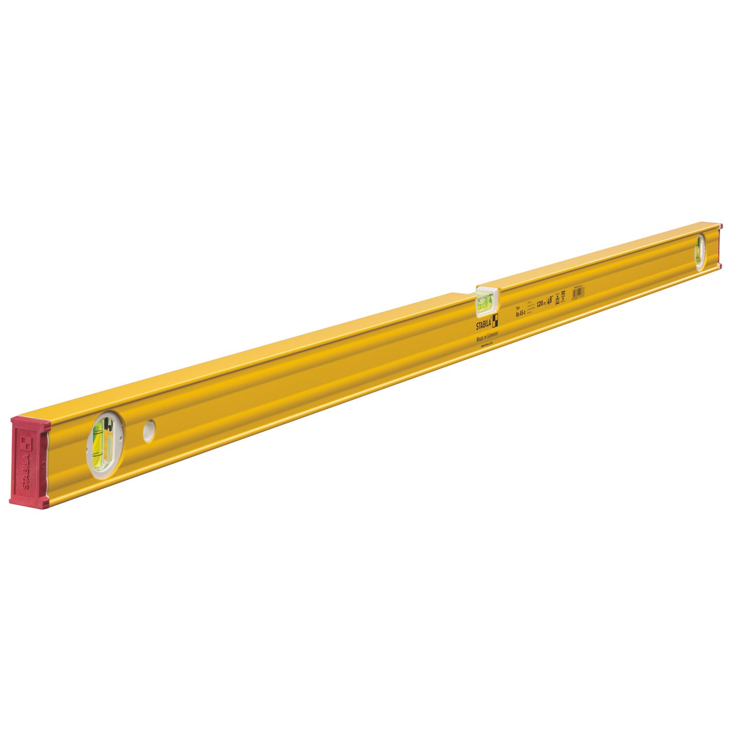 Stabila 80-AS-2 Spirit Level 48" (120cm) (131RG)