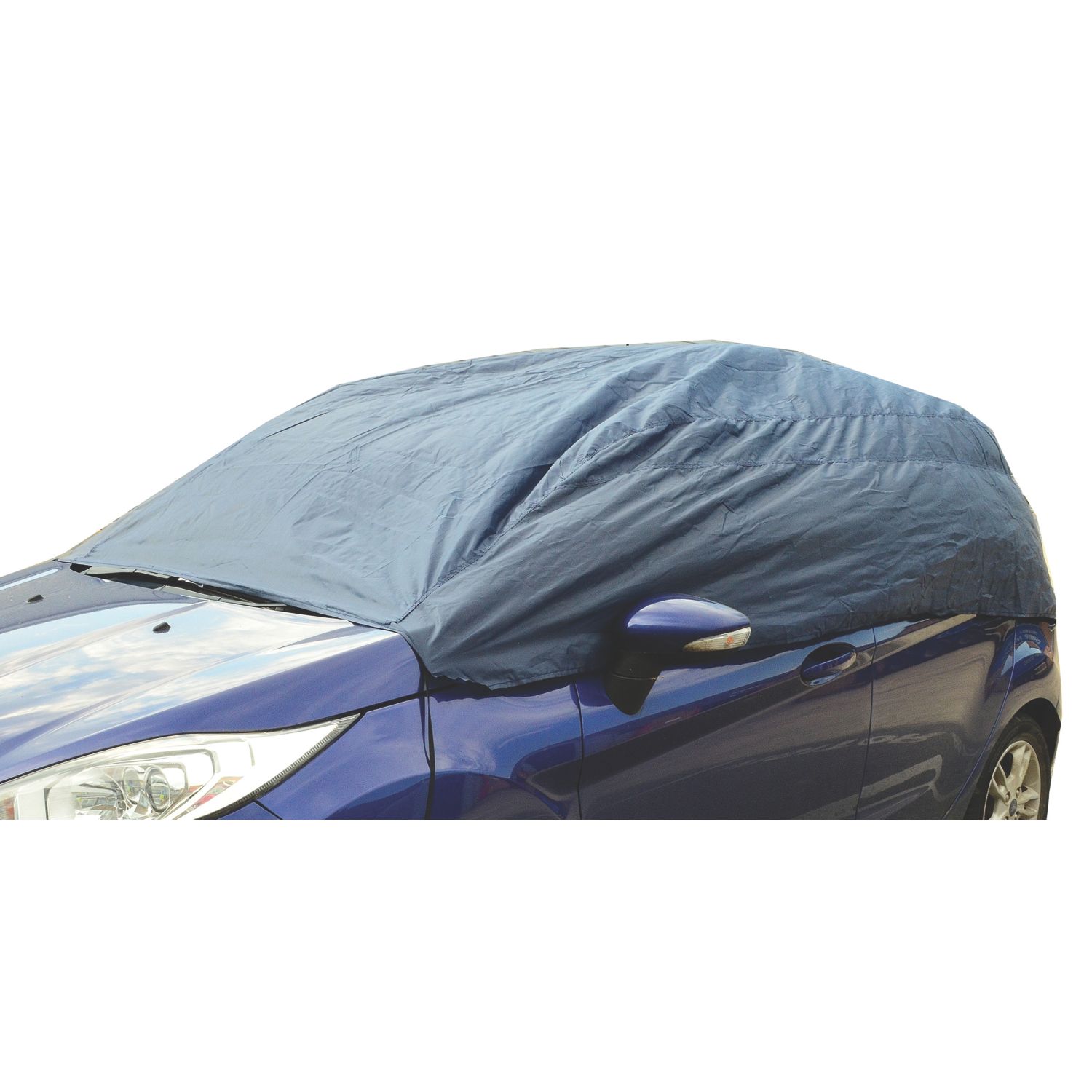 Hilka Pro-Craft Half Car Cover 50cm x 290cm Blue (133PA)