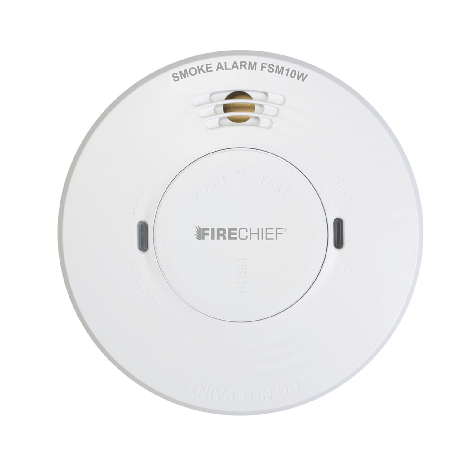 Firechief FSM10W Mains Interlinked Smoke Alarm (133YC)