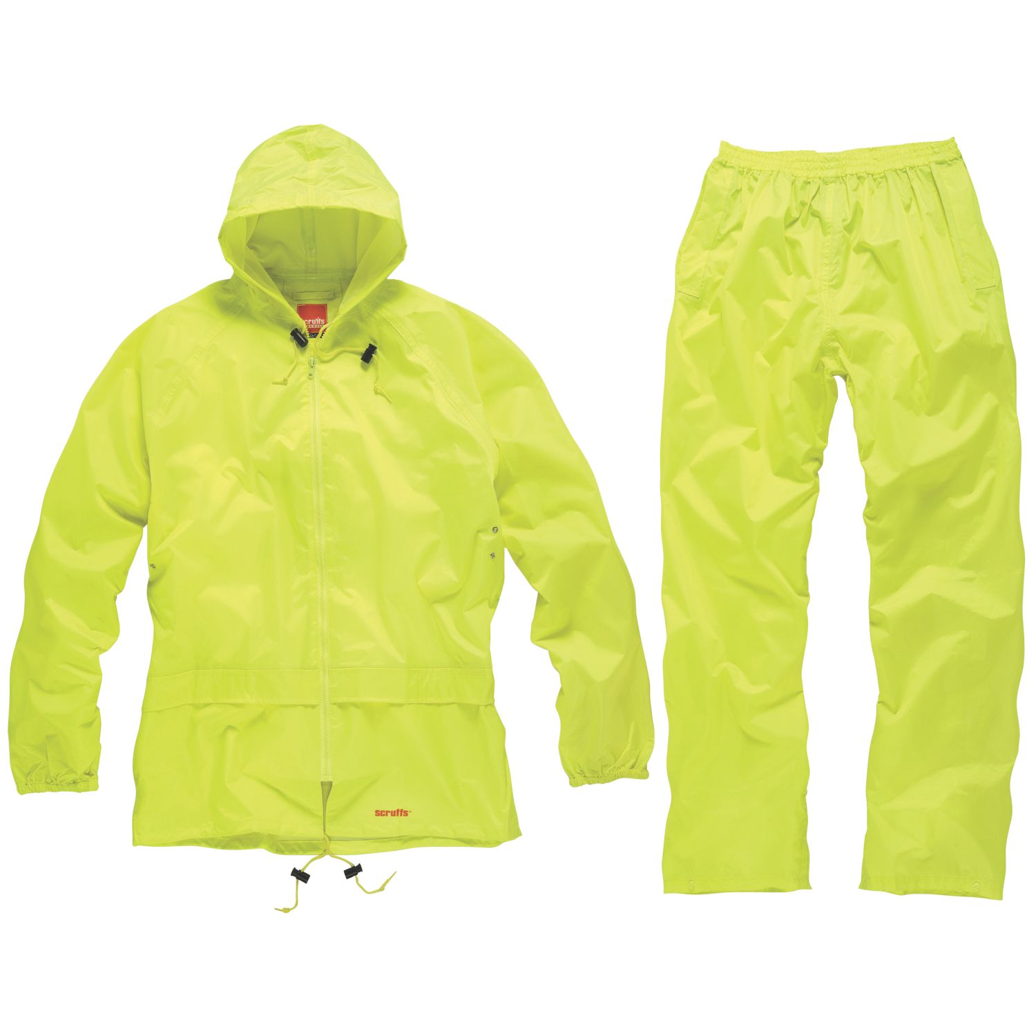 Scruffs T54556 Waterproof Suit Yellow X Large 46" Chest (135JJ)