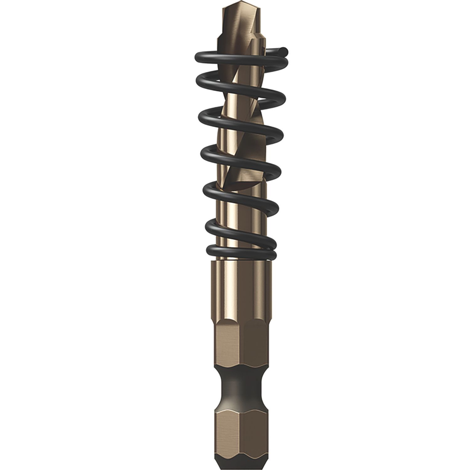 Bosch Expert Powerchange Plus Hex Shank Metal Spring Pilot Drill Bit 6mm x 55mm (135RR)
