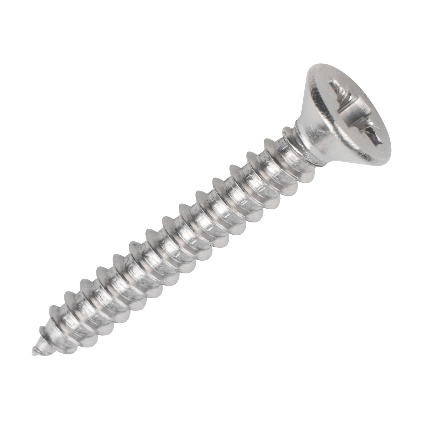 Easydrive PZ Countersunk Self Tapping Screws 6ga x 1/2" 100 Pack (1390P)