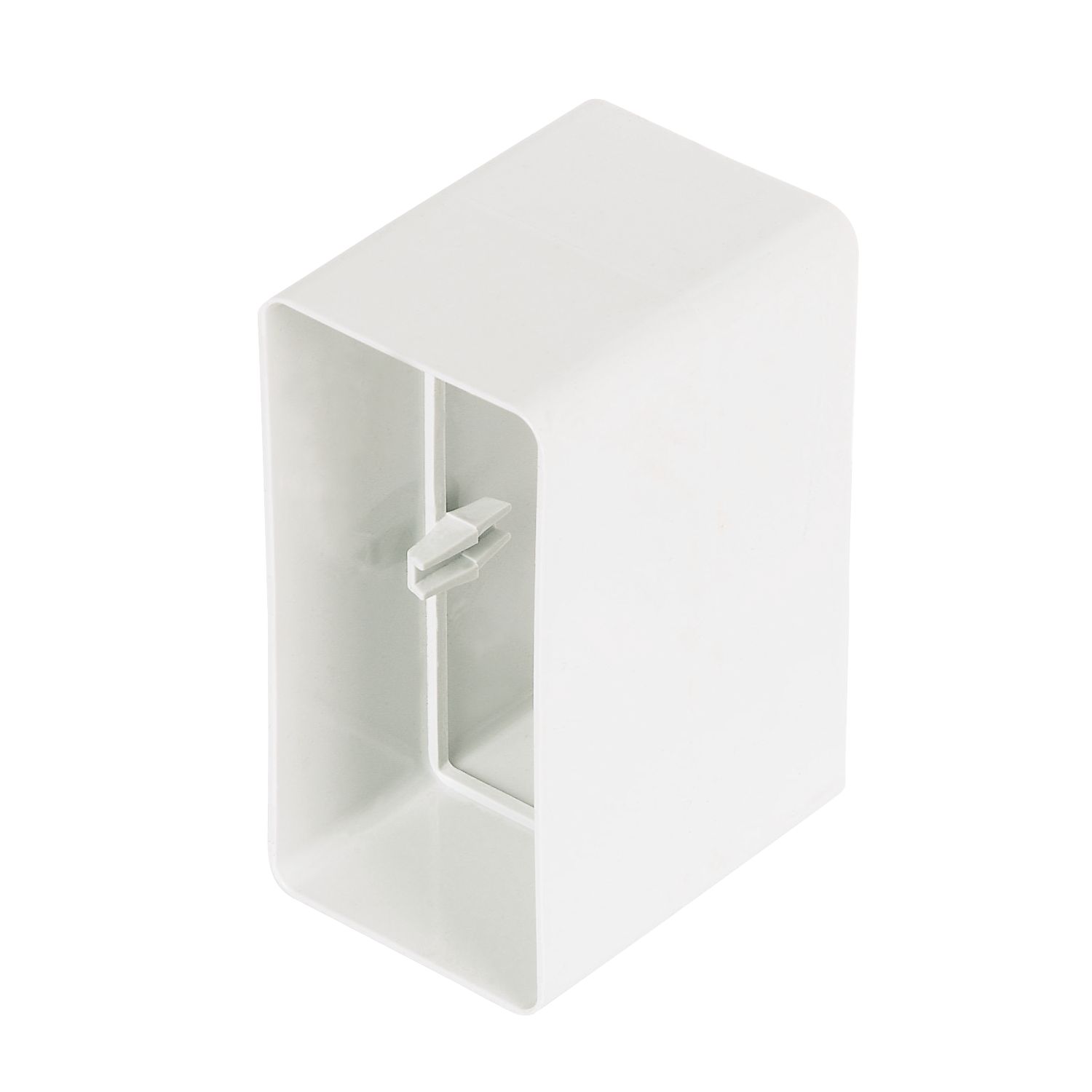Manrose Rectangular Flat Channel Connector White 100mm (13946)