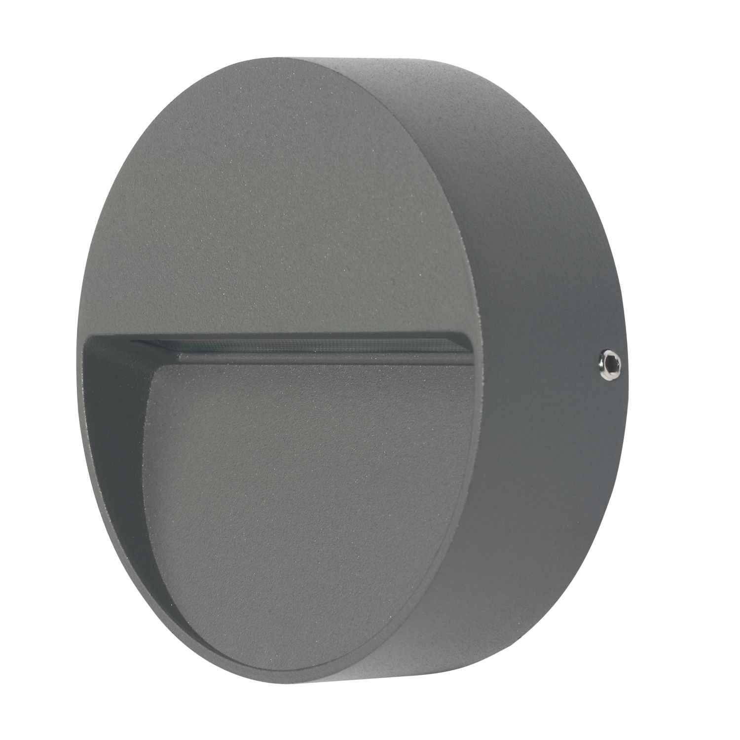 4lite Outdoor LED Surface Low-Level Wall Light Graphite 5W 128lm (139TV)
