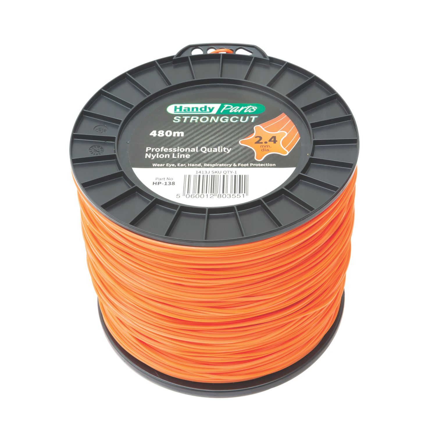 Handy Parts HP-138 Nylon Trimmer Line 2.4mm x 480m (1413J)