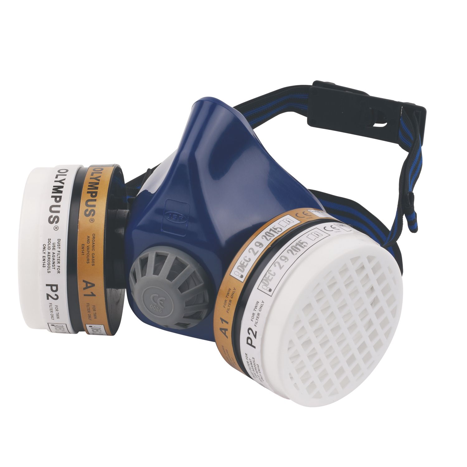 Site Tradesman 2 One Size 28 Day Half Mask A1-P2 (14194)