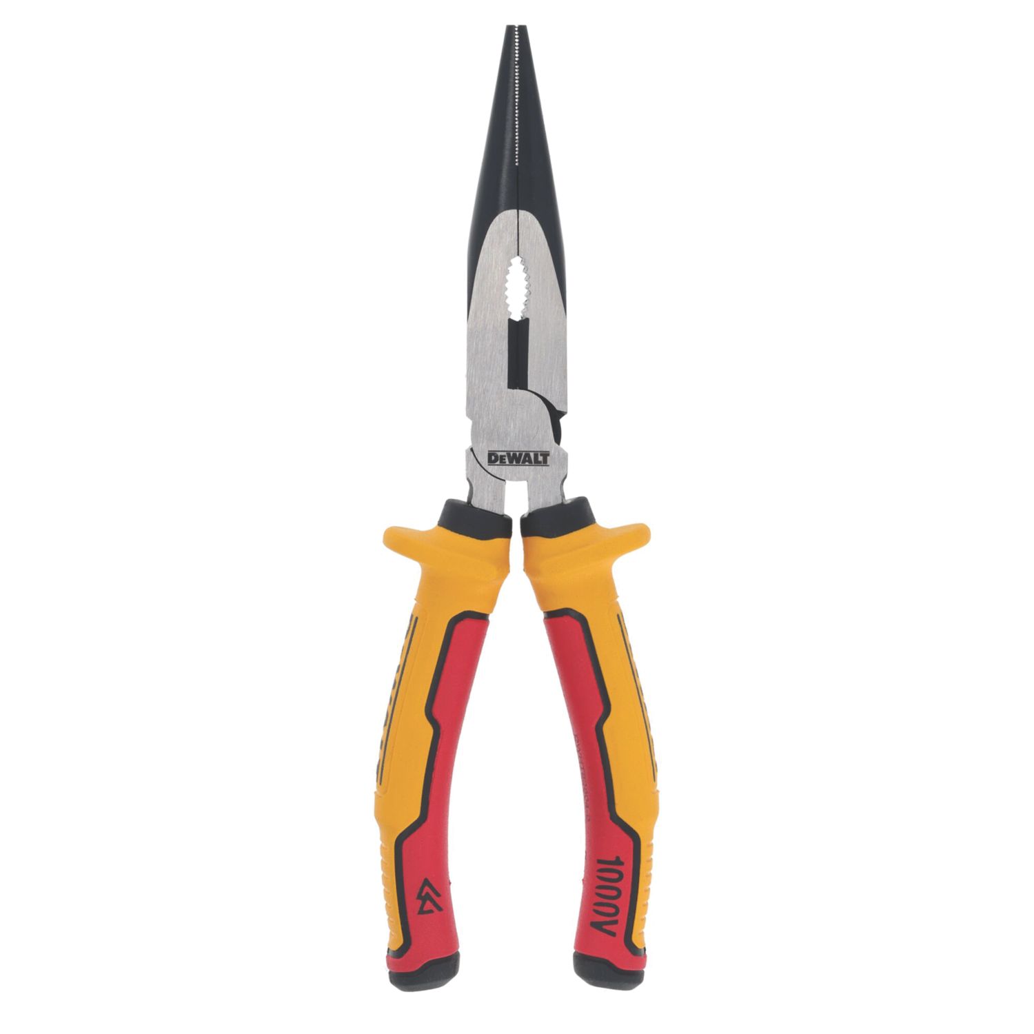 DEWALT VDE Long Nose Pliers 7.87" (200mm) (142AK)