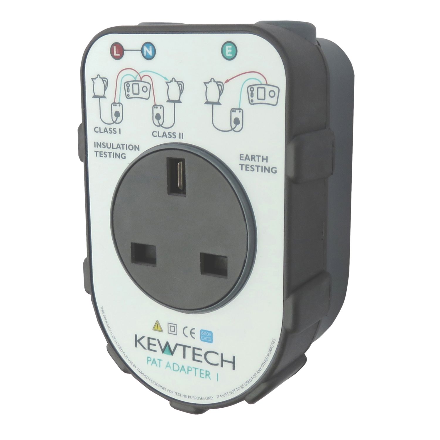 Kewtech Portable Appliance Tester Adaptor Box (1434G)