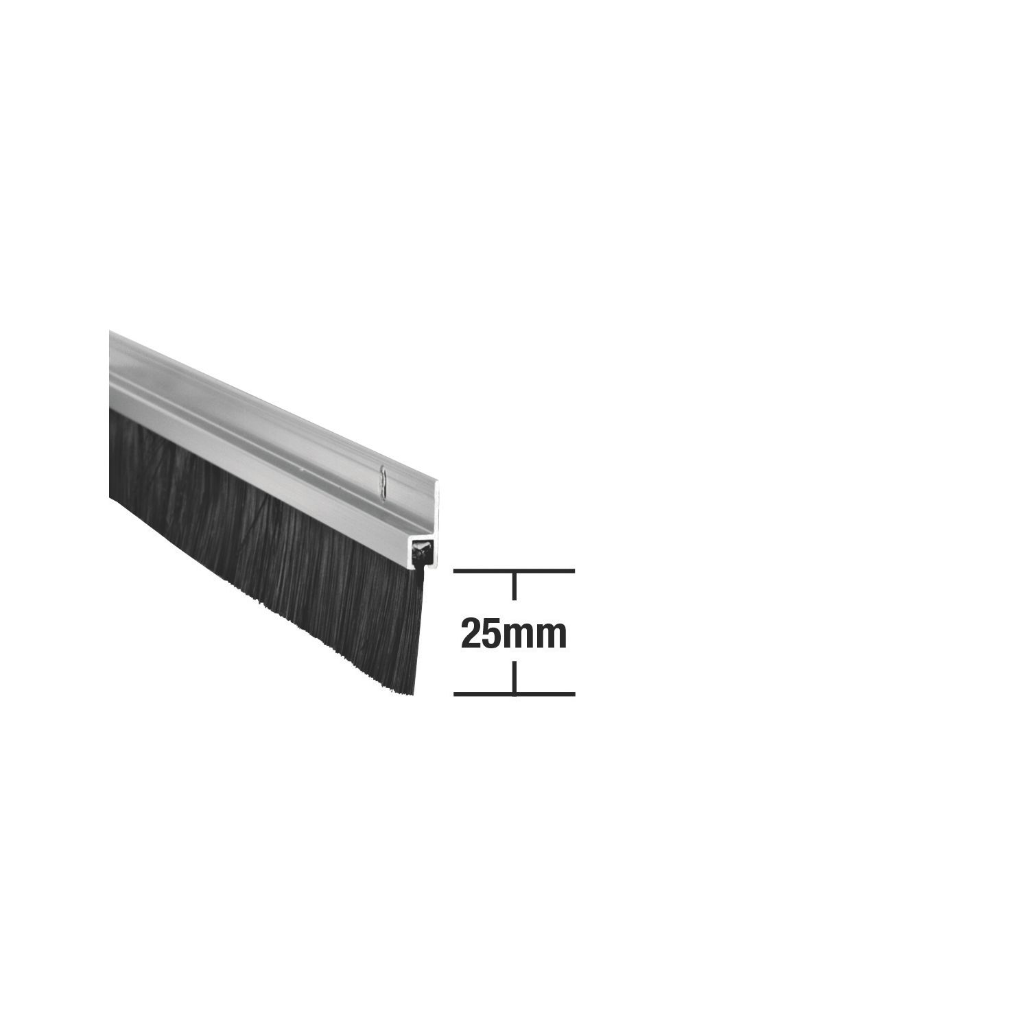 Stormguard Heavy Duty Brush Seal Aluminium 0.91m (14354)