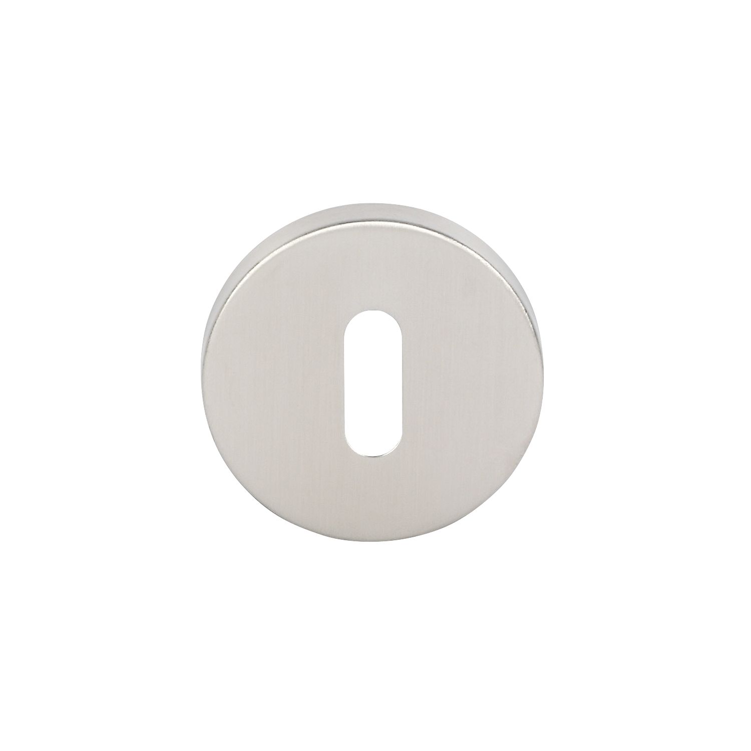 Eurospec Standard Escutcheon (Pair) Satin Stainless Steel 54mm (1438J)